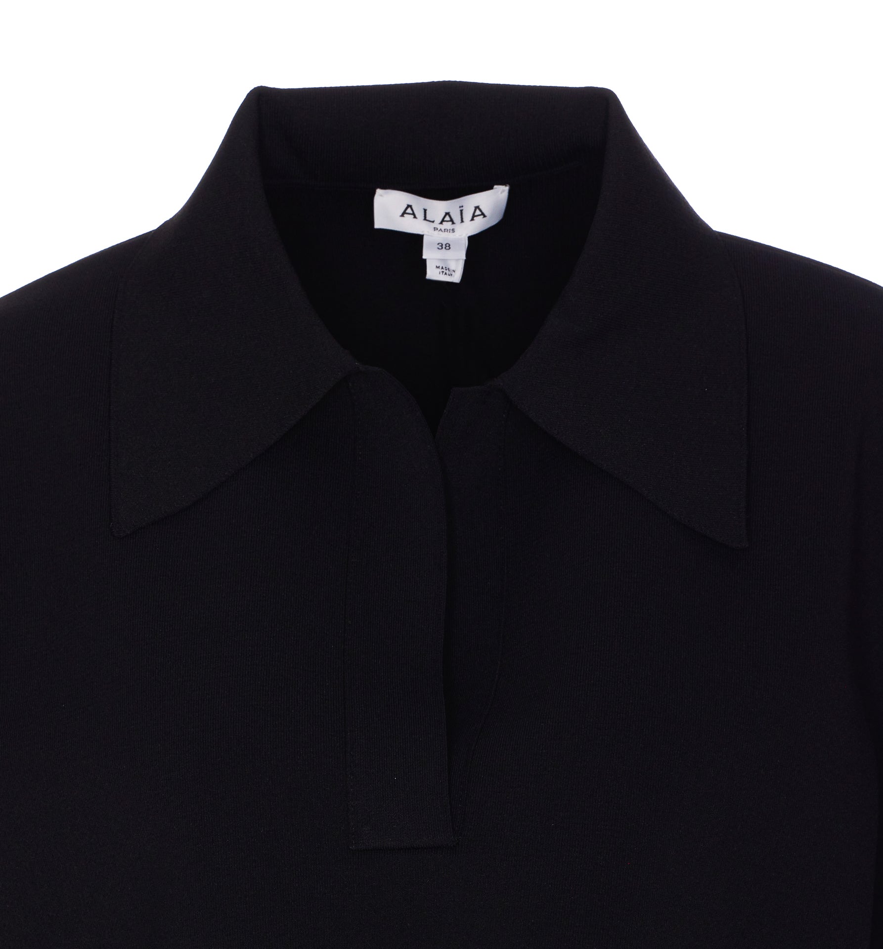 Alaia T-Shirts And Polos Black Viscose