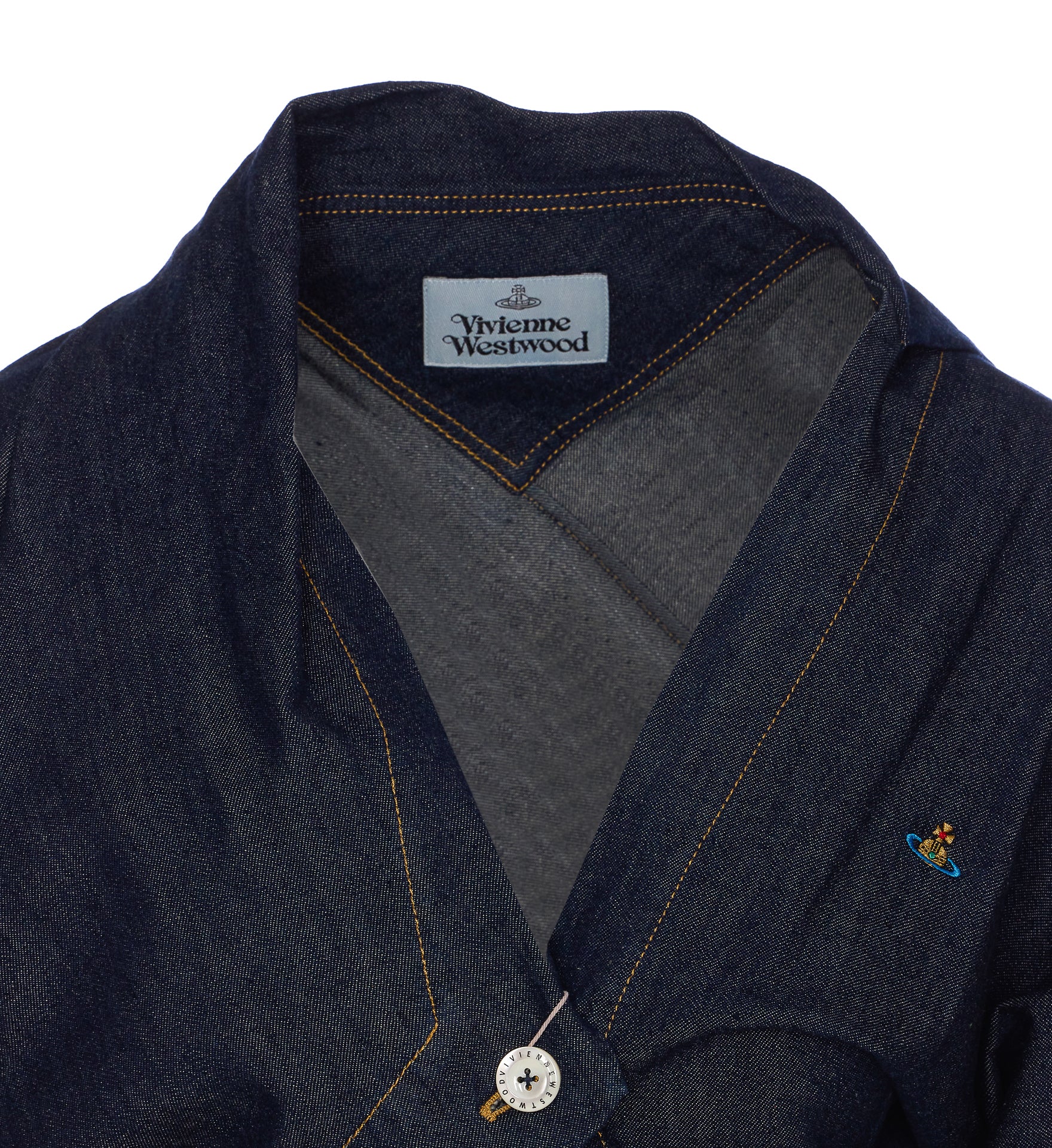 Vivienne Westwood Shirts Blue Cotton