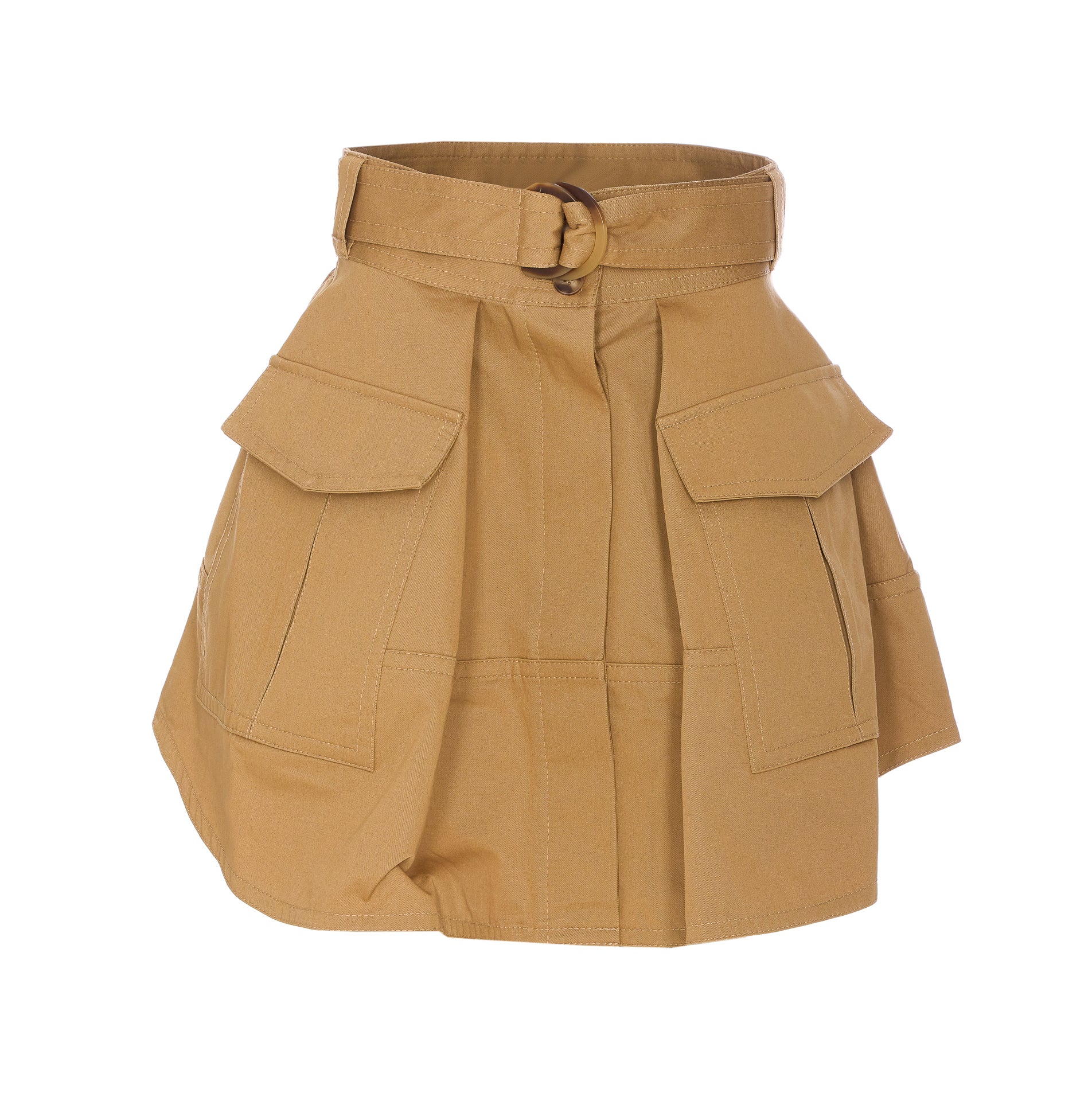 Zimmermann Skirts Beige Cotton