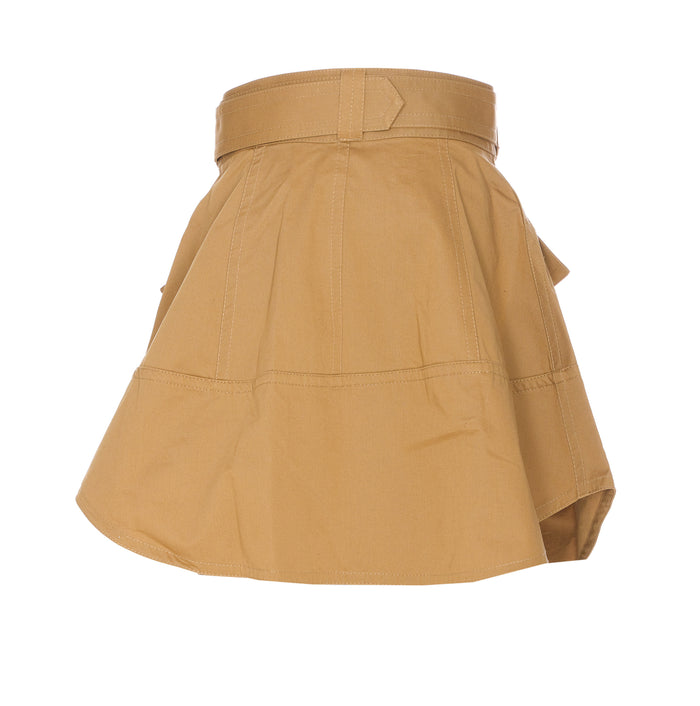 Zimmermann Skirts Beige Cotton