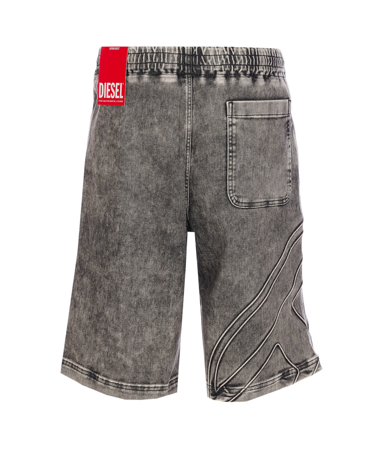Diesel Shorts Grey Cotton