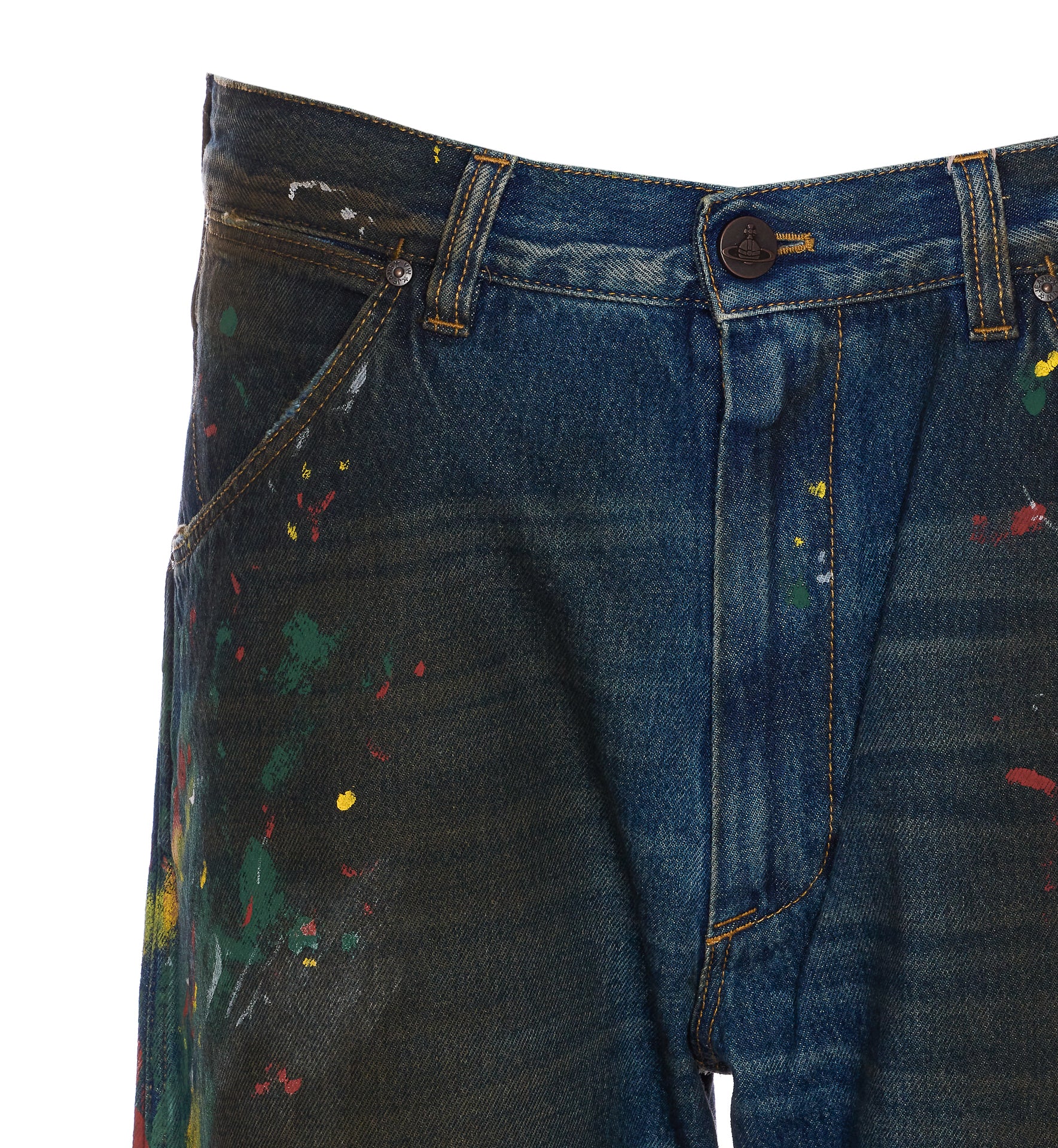 Vivienne Westwood Jeans Blue Cotton