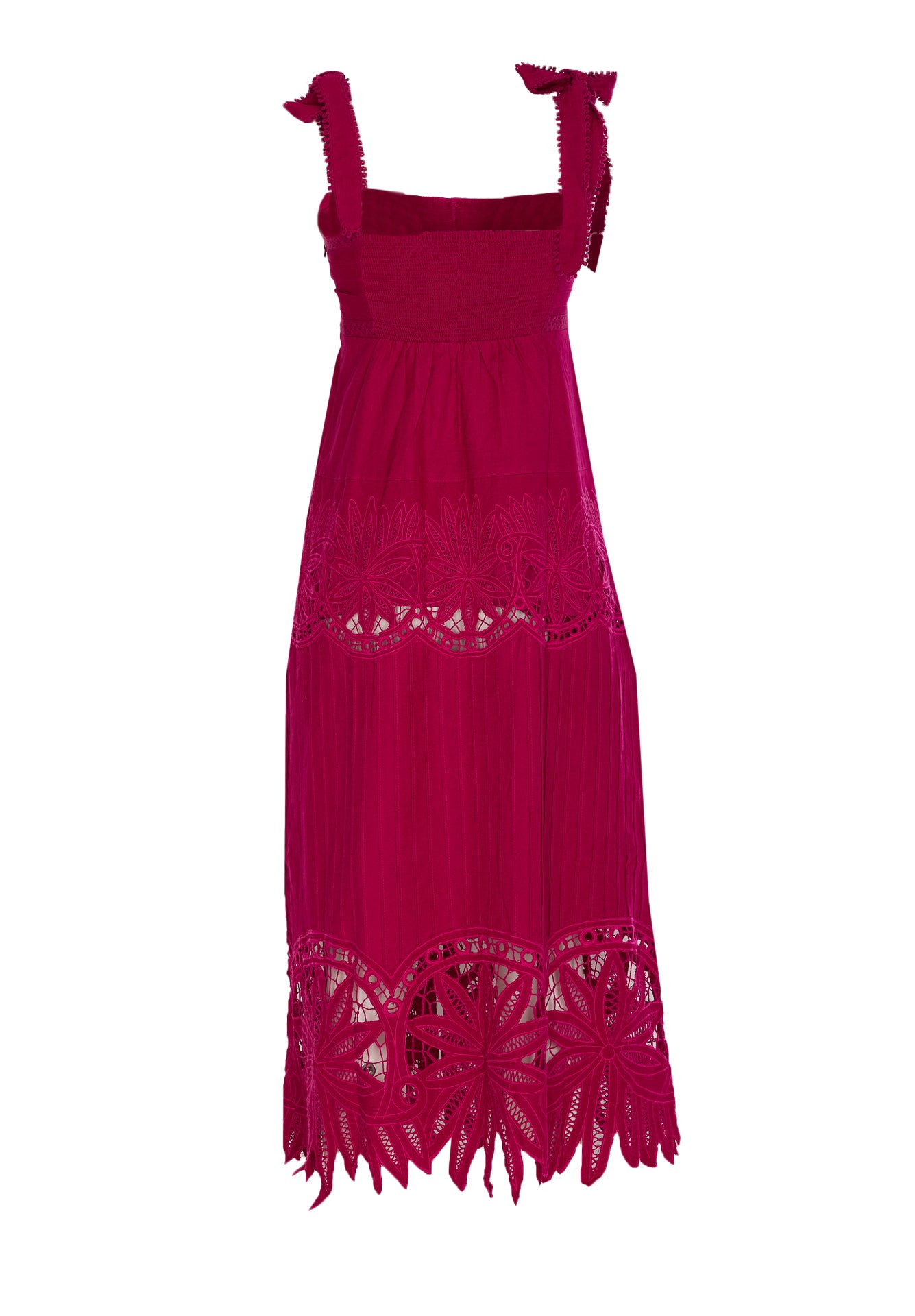 Farm Rio Dresses Fuchsia Cotton
