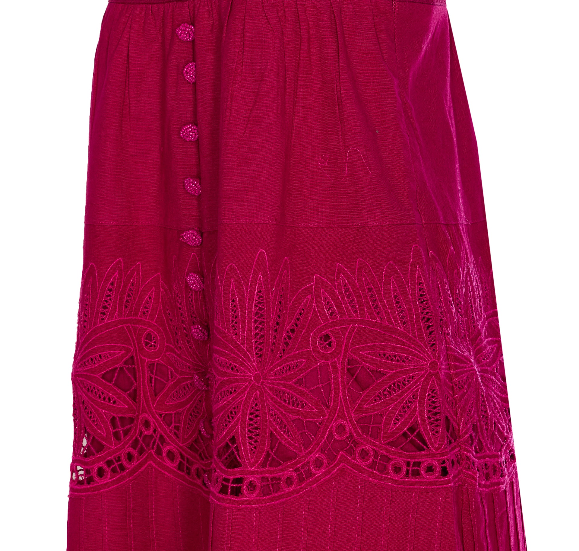 Farm Rio Dresses Fuchsia Cotton