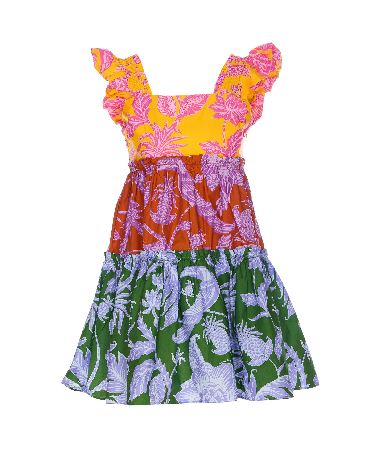 Farm Rio Dresses Multicolour Cotton