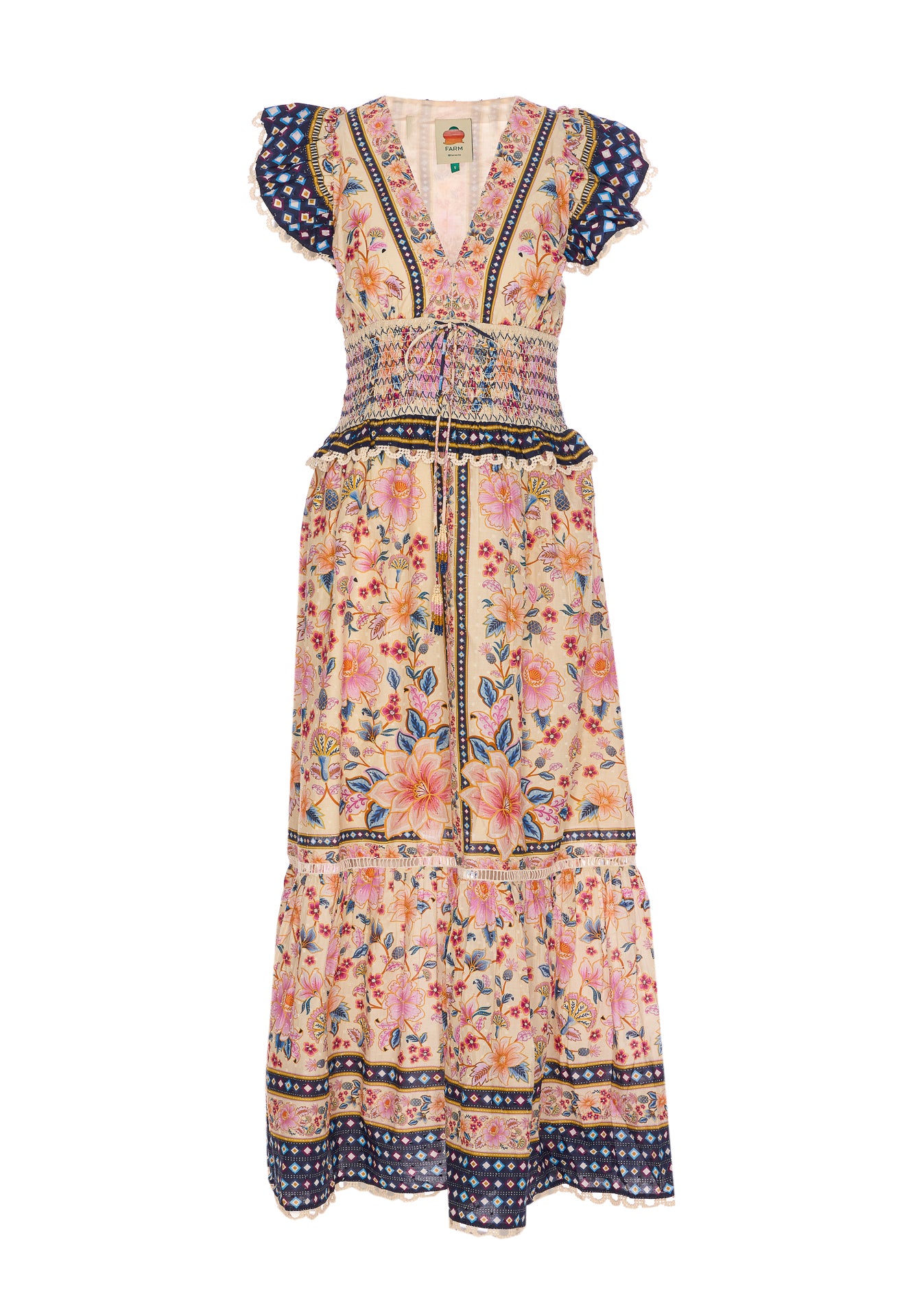 Farm Rio Dresses Multicolour Cotton