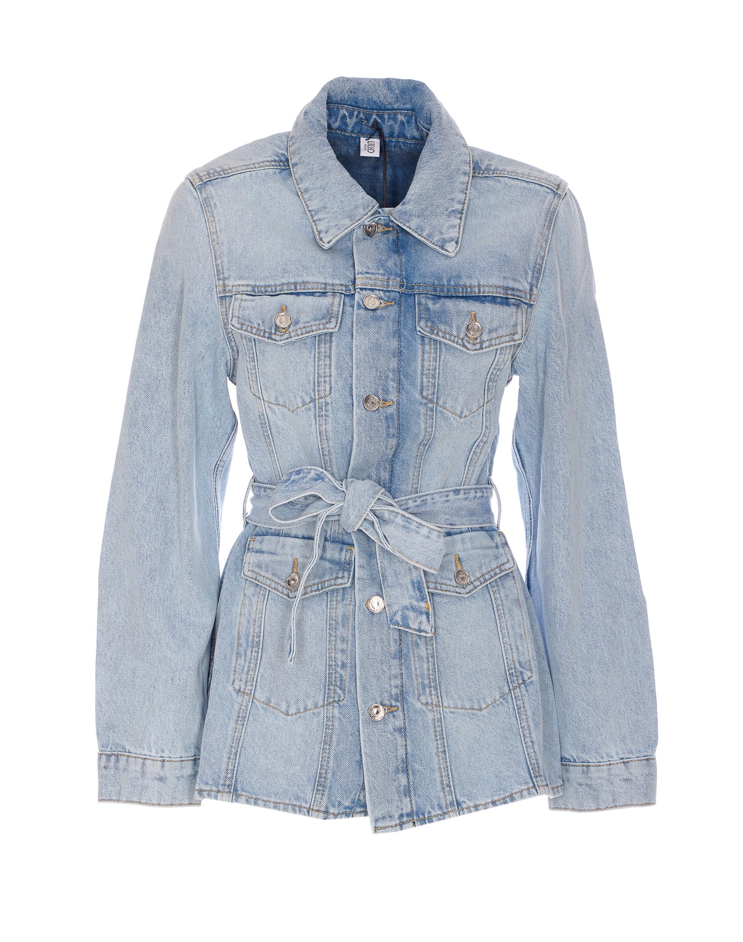 Liu Jo Jackets Blue Cotton