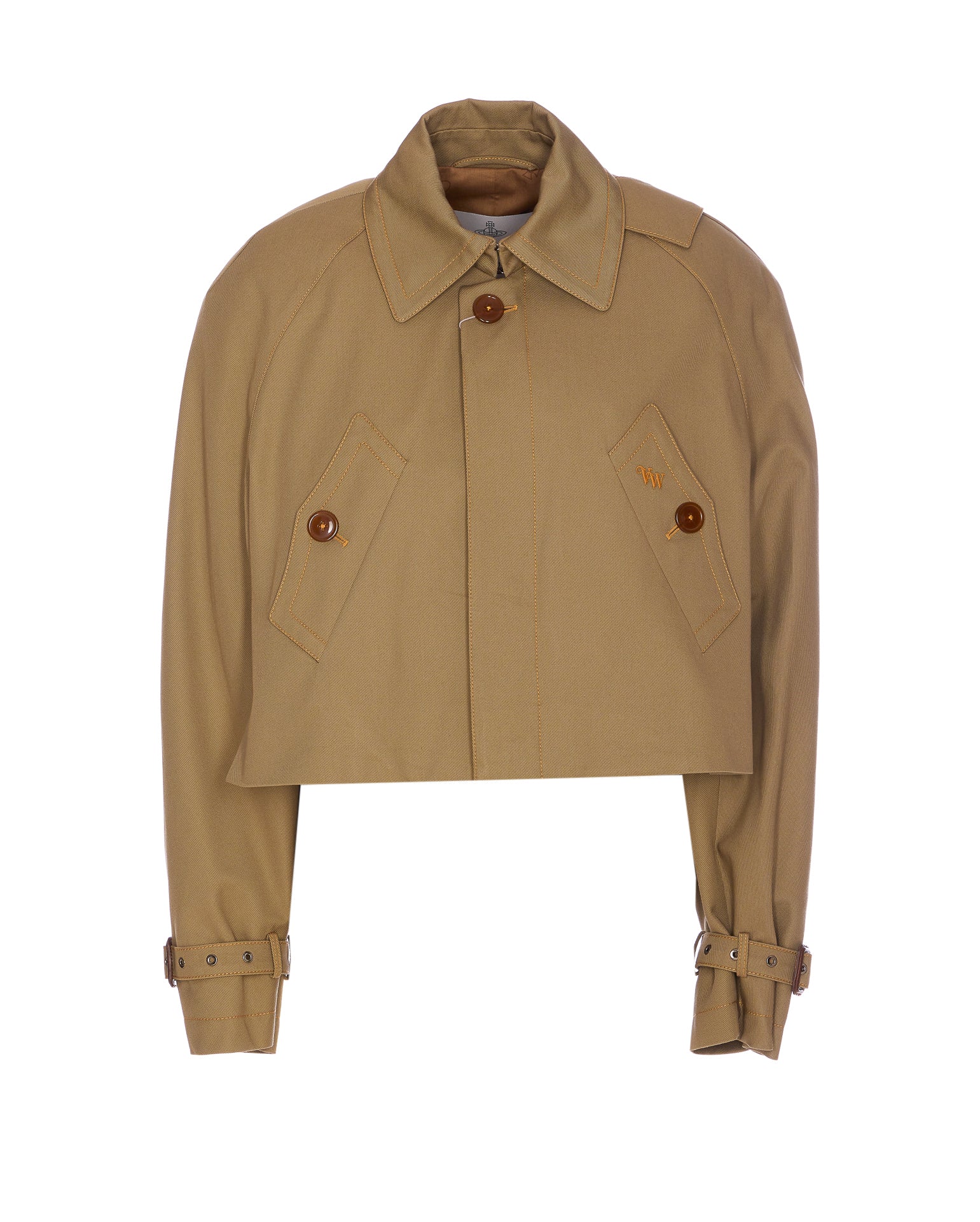 Vivienne Westwood Coats Beige Cotton