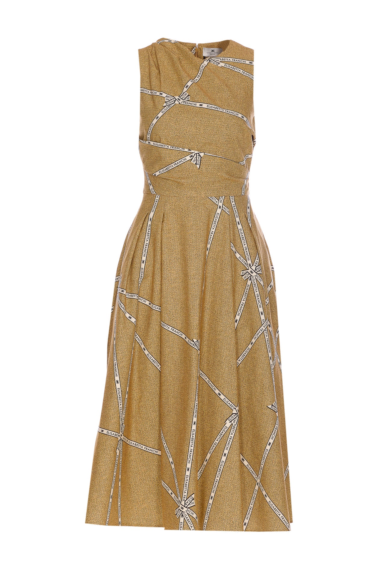 Elisabetta Franchi Dresses Yellow Cotton