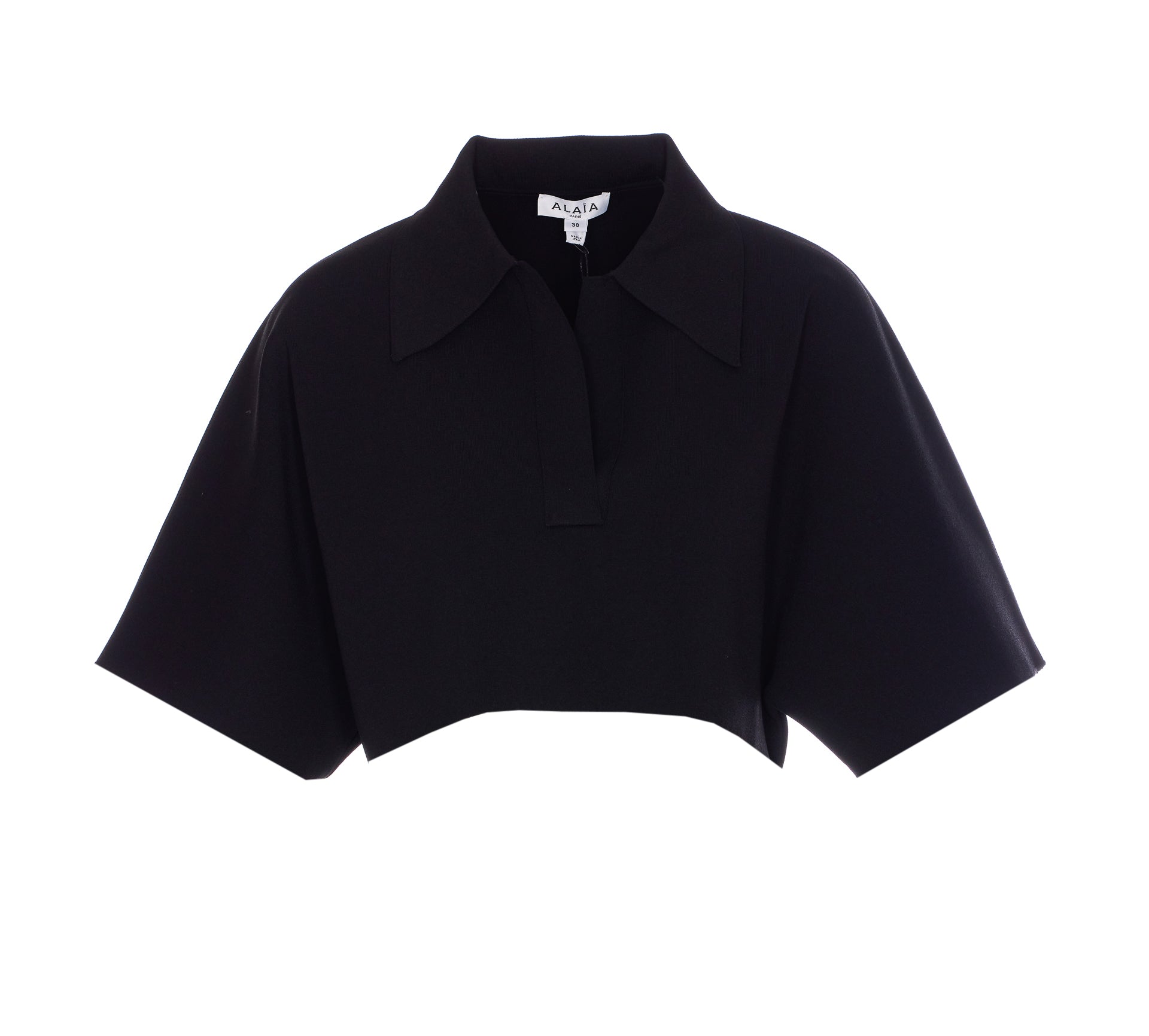 Alaia T-Shirts And Polos Black Viscose