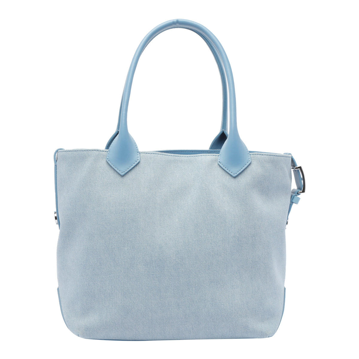 Hogan Bags Blue Fabric Leather Trim