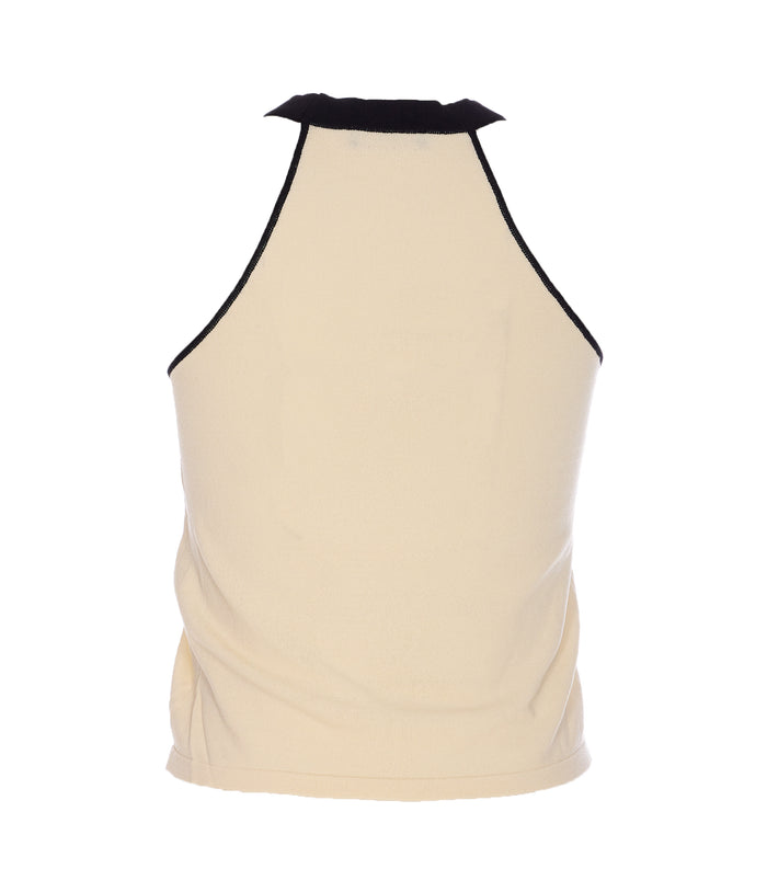 Eleh Top White Viscose
