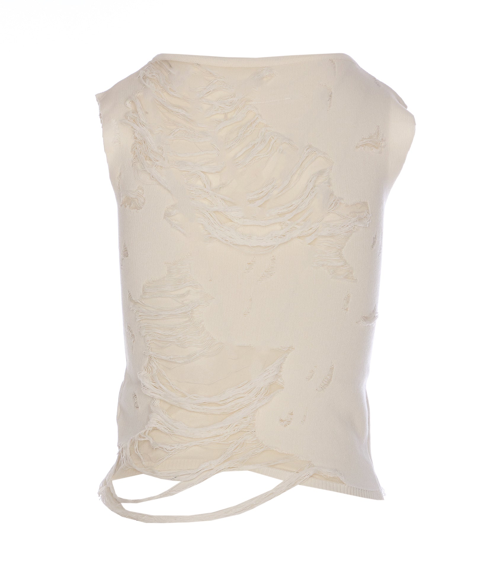 Mm6 Maison Margiela Top White Cotton