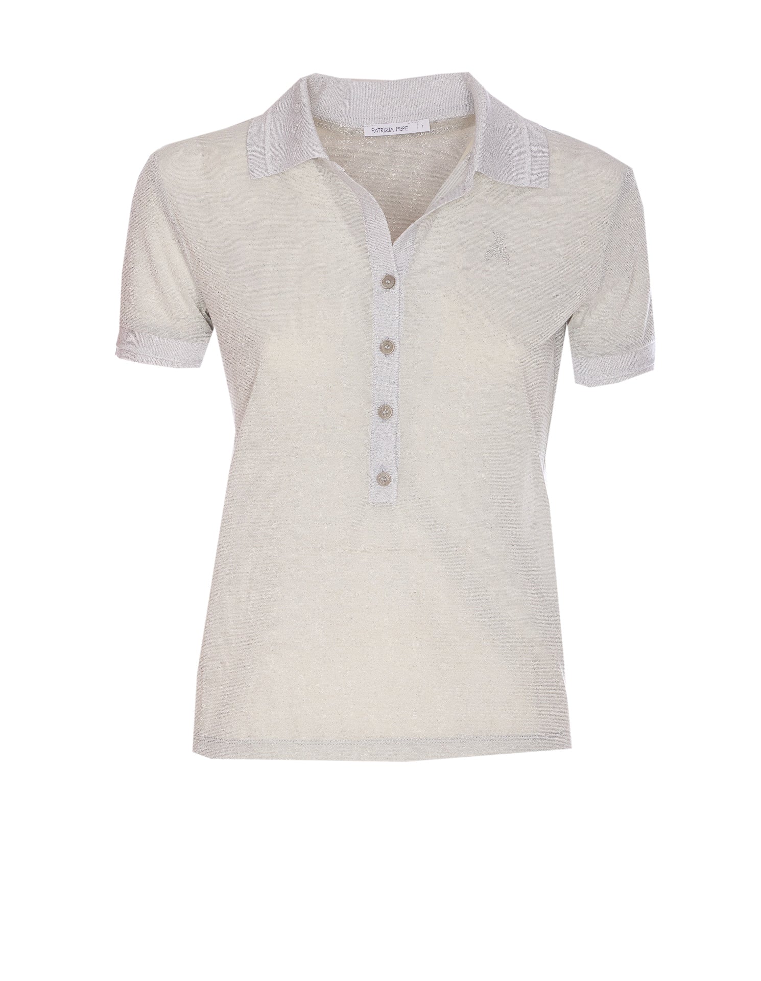 Patrizia Pepe T-Shirts And Polos Grey Polyester