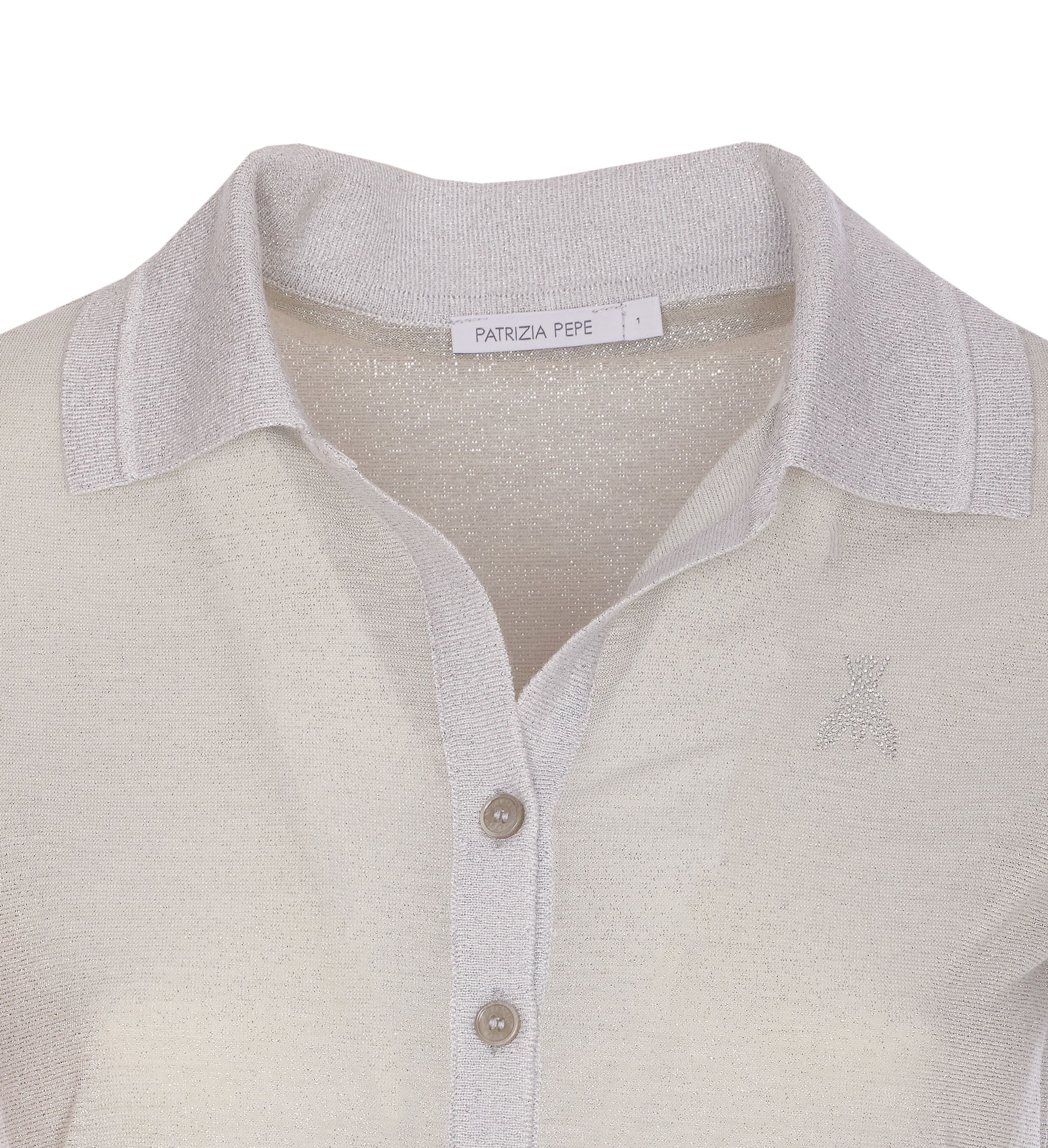 Patrizia Pepe T-Shirts And Polos Grey Polyester