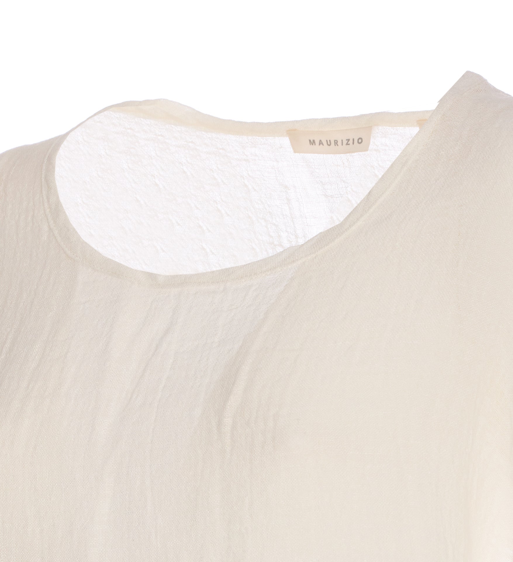 Maurizio Sweaters White Linen