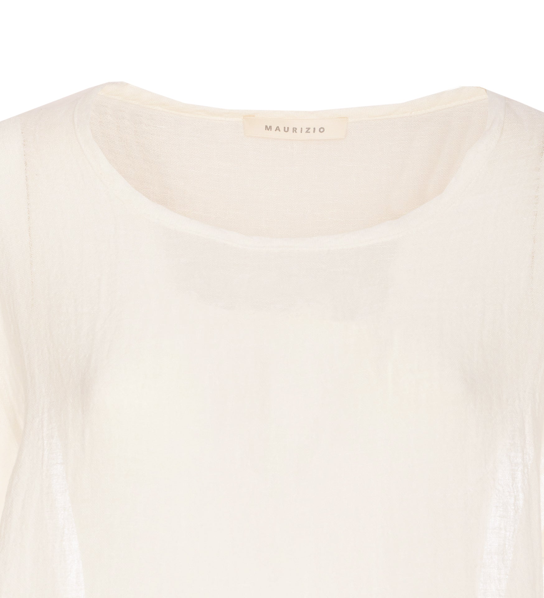 Maurizio Sweaters White Linen