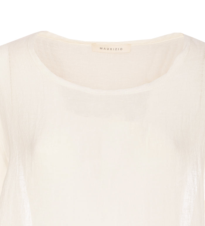 Maurizio Sweaters White Linen