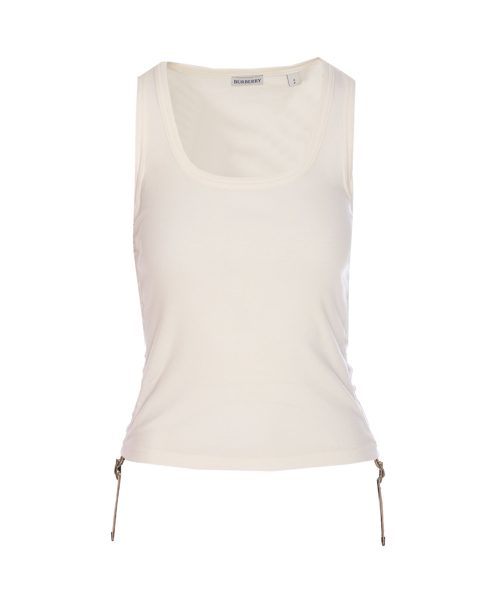 Burberry T-Shirts And Polos White Cotton