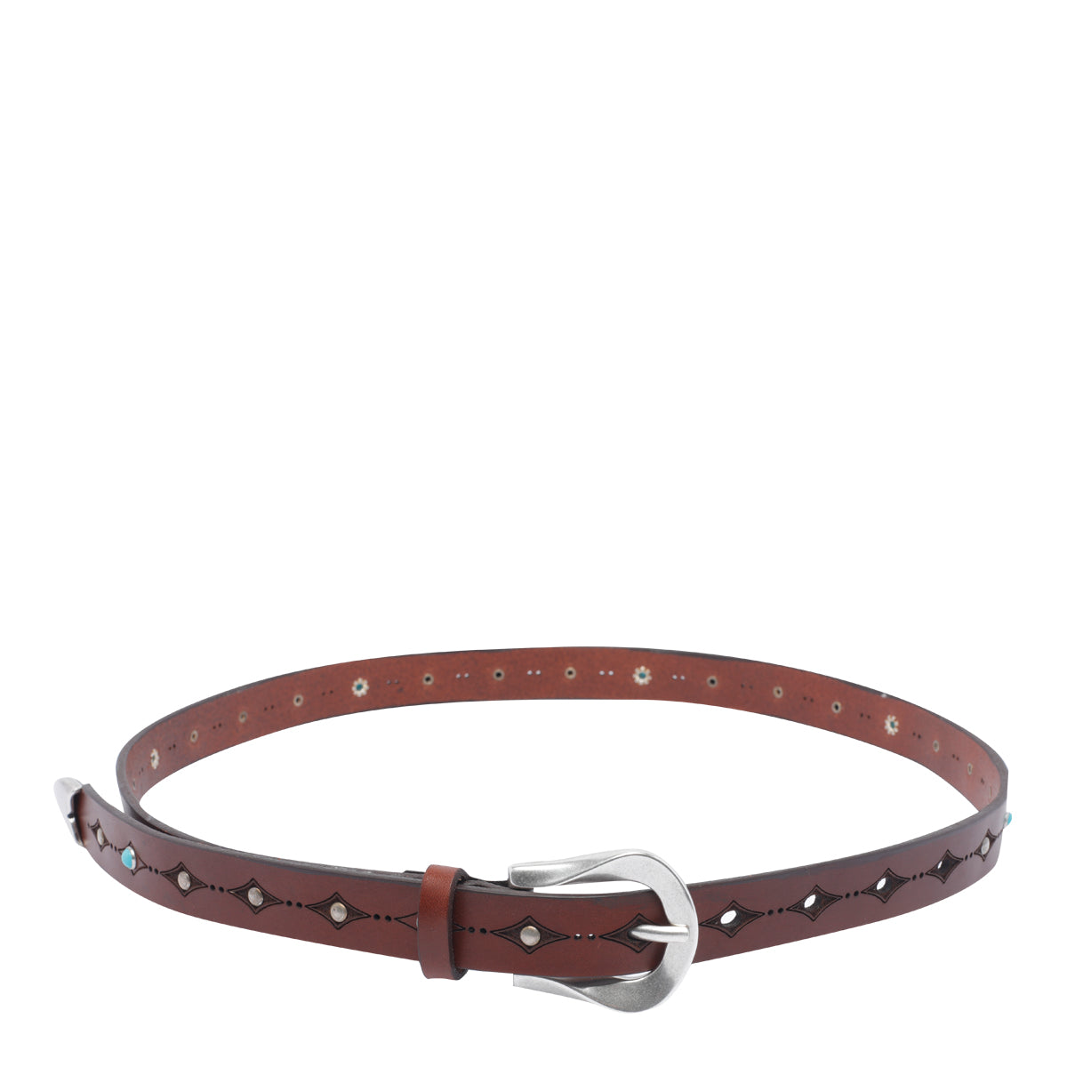 Orciani Belts Brown Calf Leather