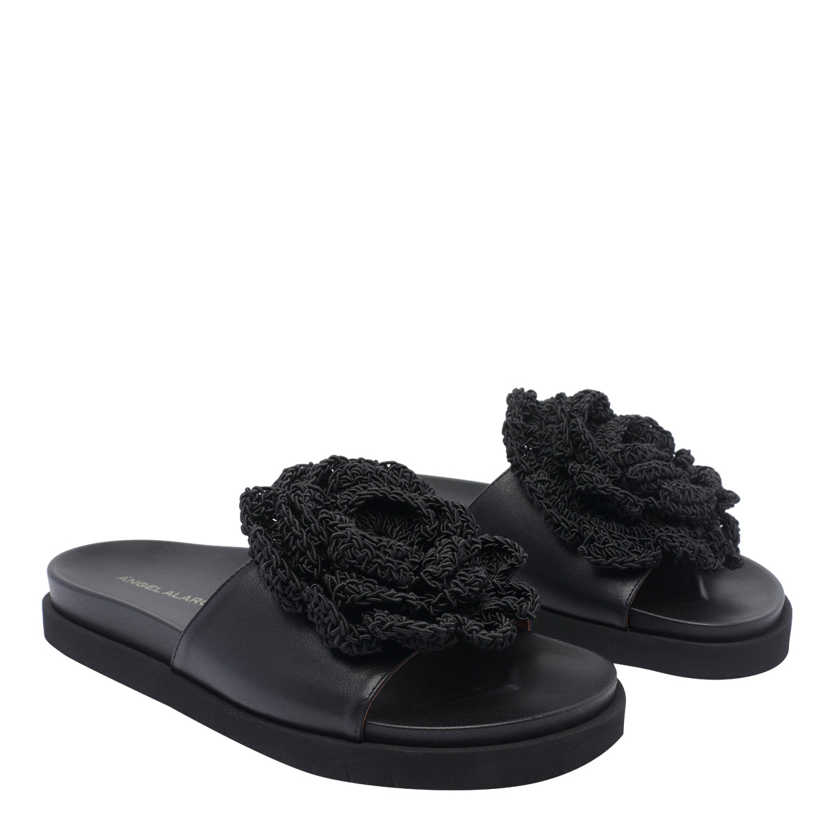 Angel Alarcon Sandals Black