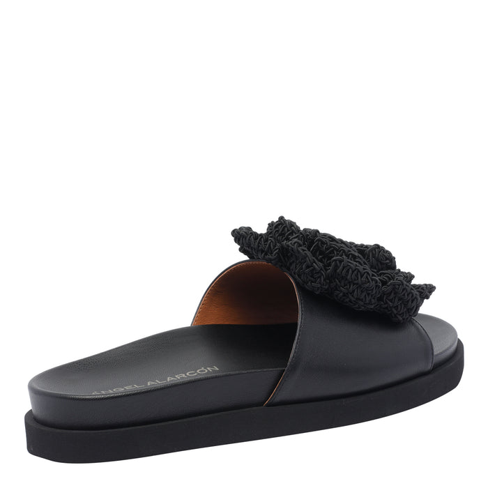 Angel Alarcon Sandals Black