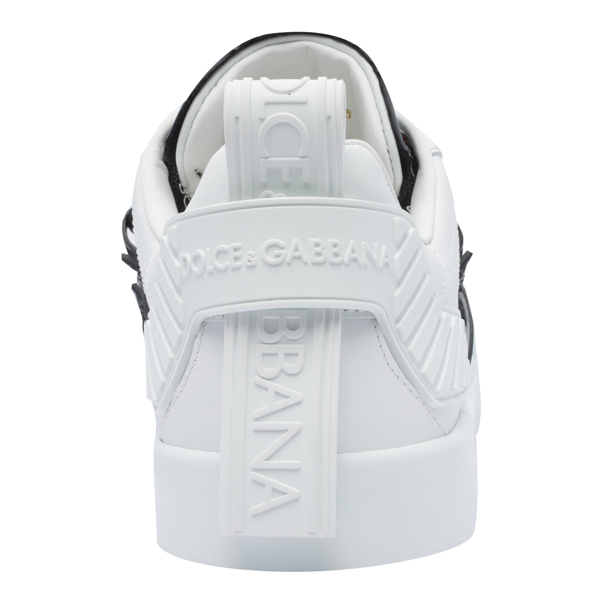 Dolce & Gabbana Sneakers White Calf Leather/rubber Sole