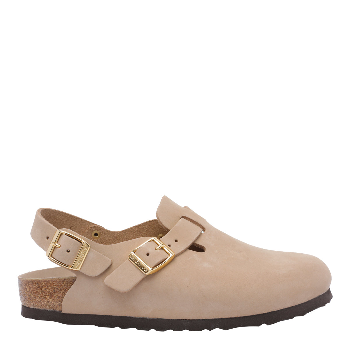 Birkenstock Sandals Beige Suede Leather/rubber Sole