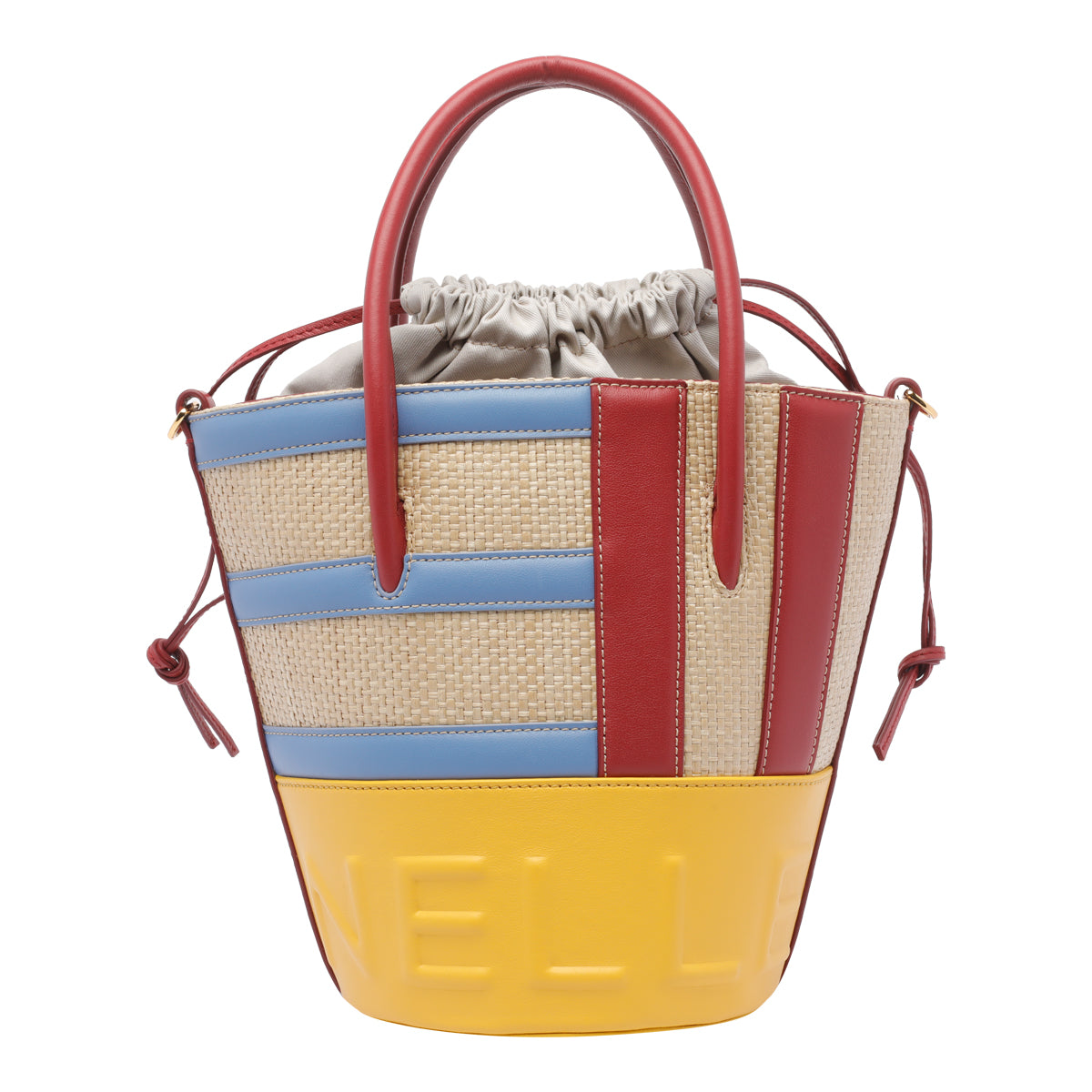Coccinelle Bags Multicolour Calf Leather Rafia