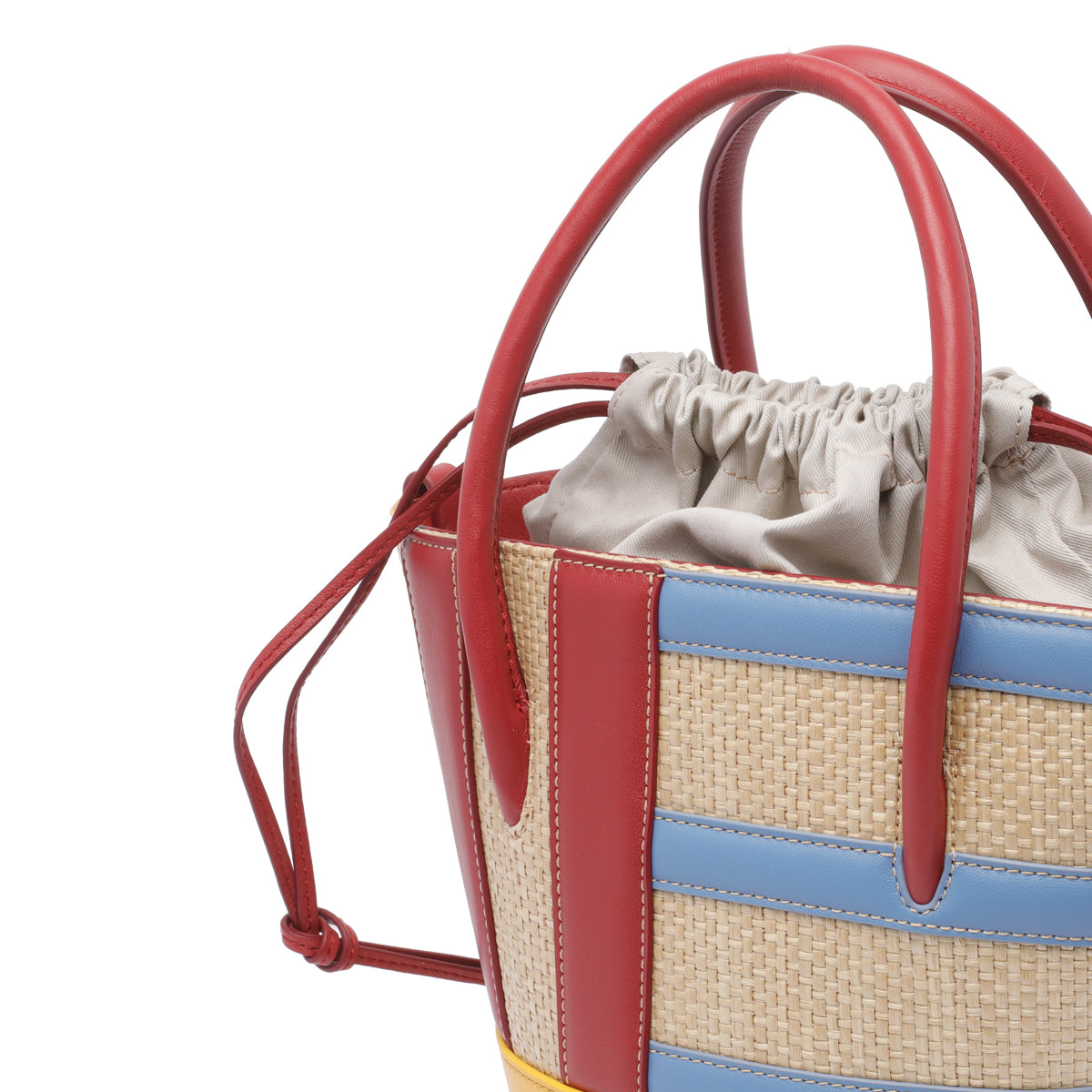 Coccinelle Bags Multicolour Calf Leather Rafia