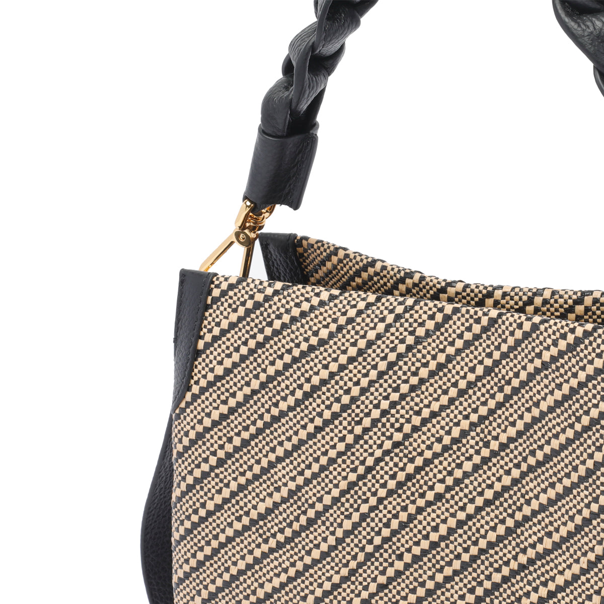 Coccinelle Bags Brown Fabric Calf Leather