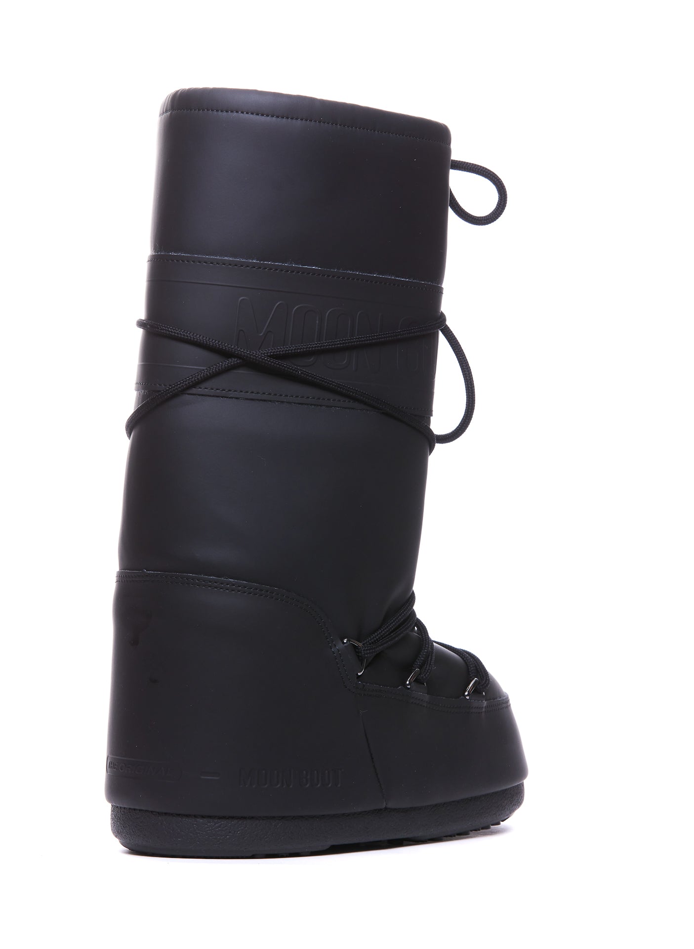 Moon Boot Black Polyester Pvc