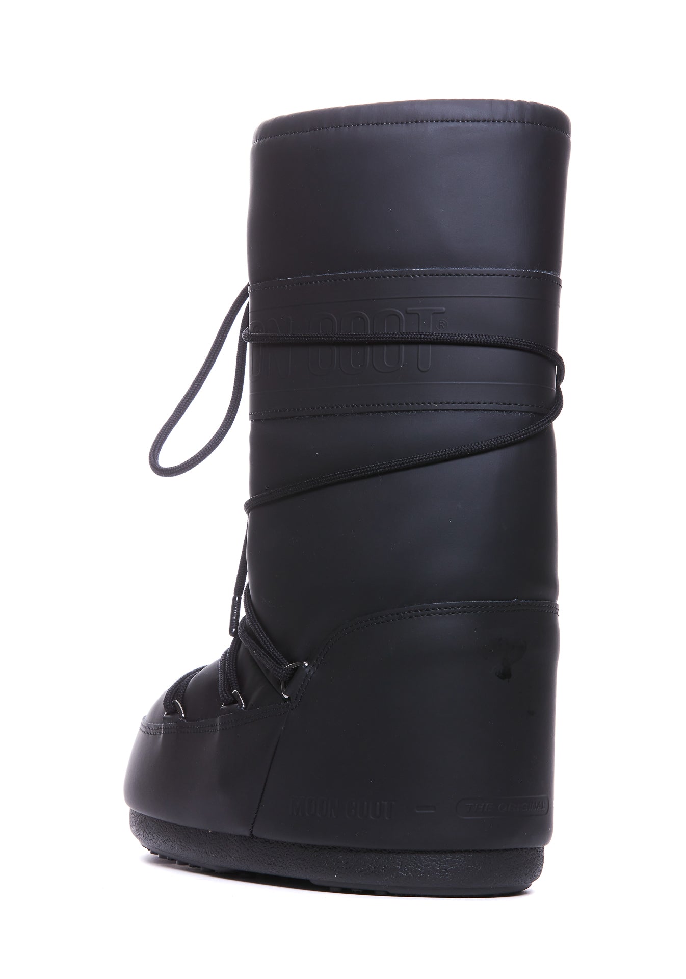 Moon Boot Black Polyester Pvc