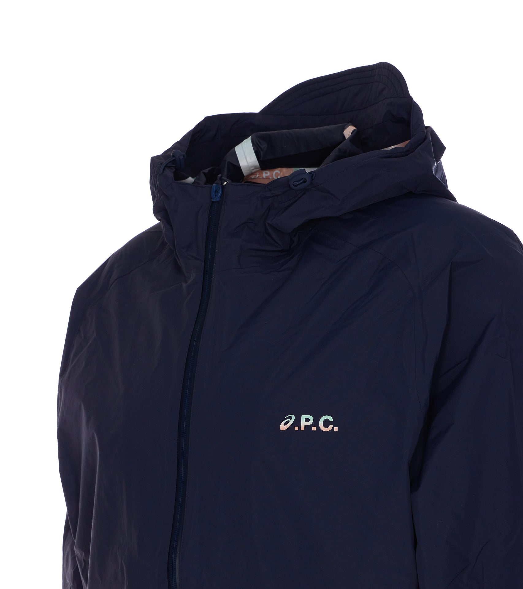 A.p.c. Jackets Blue Polyamide