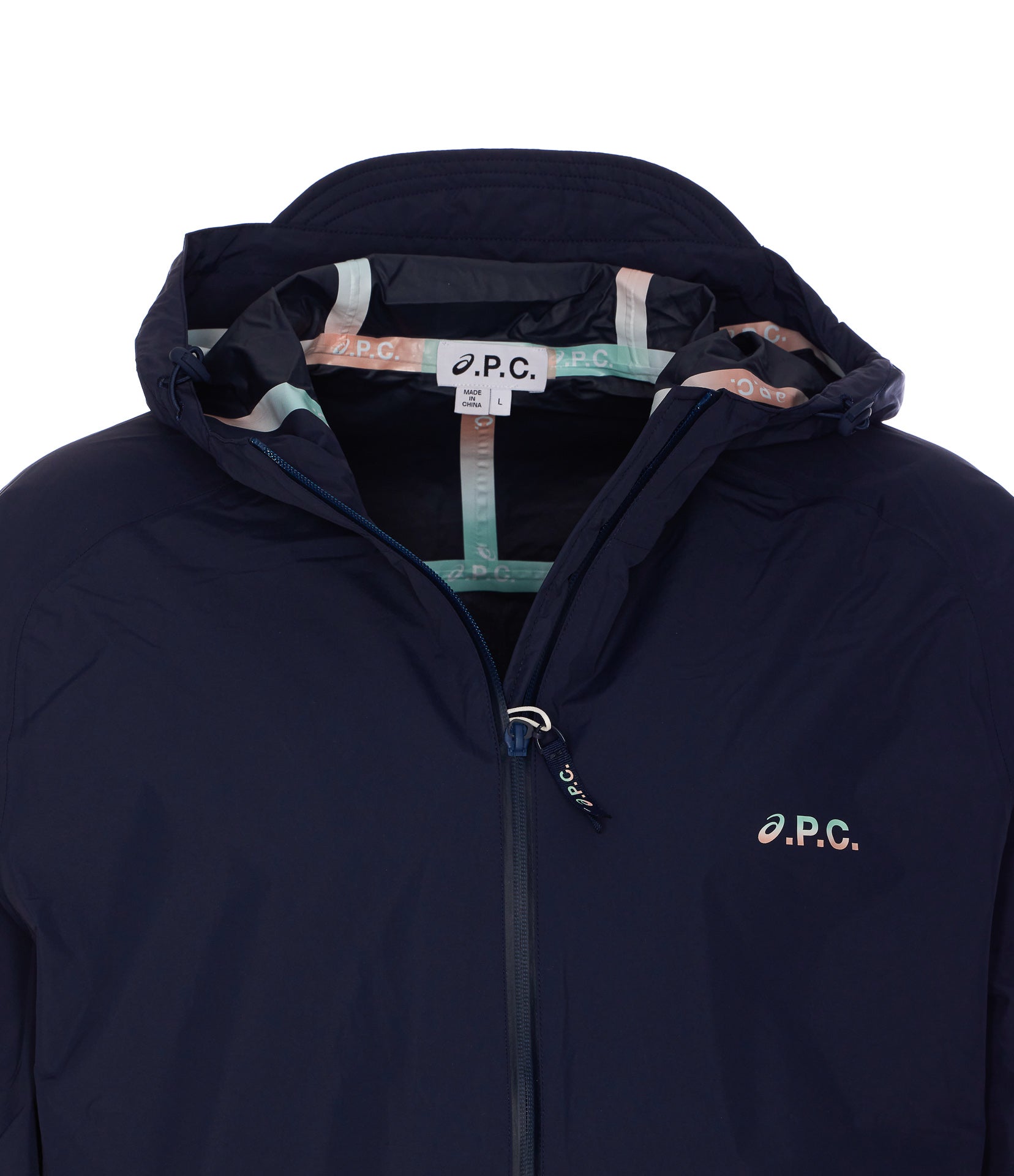 A.p.c. Jackets Blue Polyamide