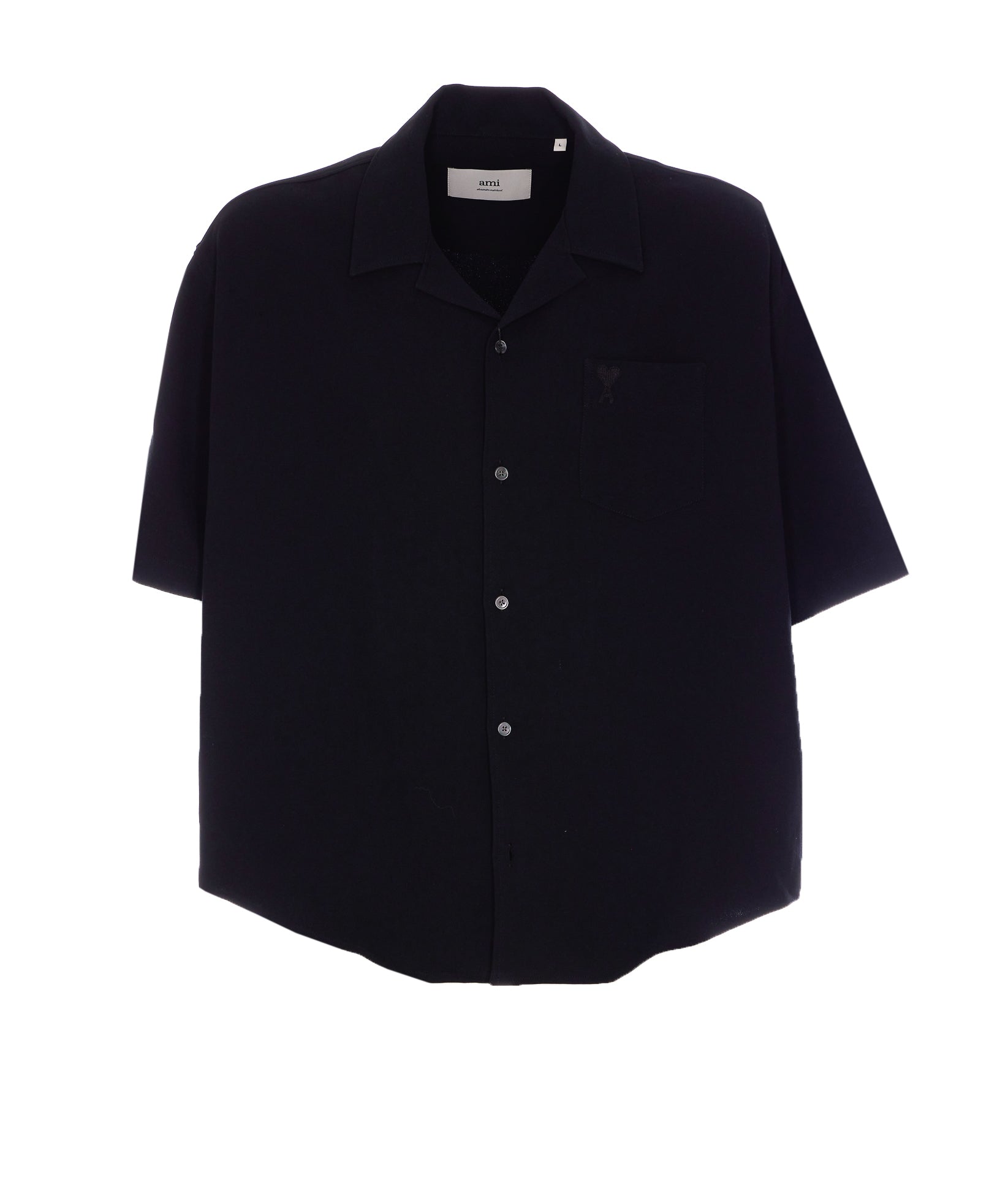 Ami Alexandre Matiussi Shirts Black Cotton