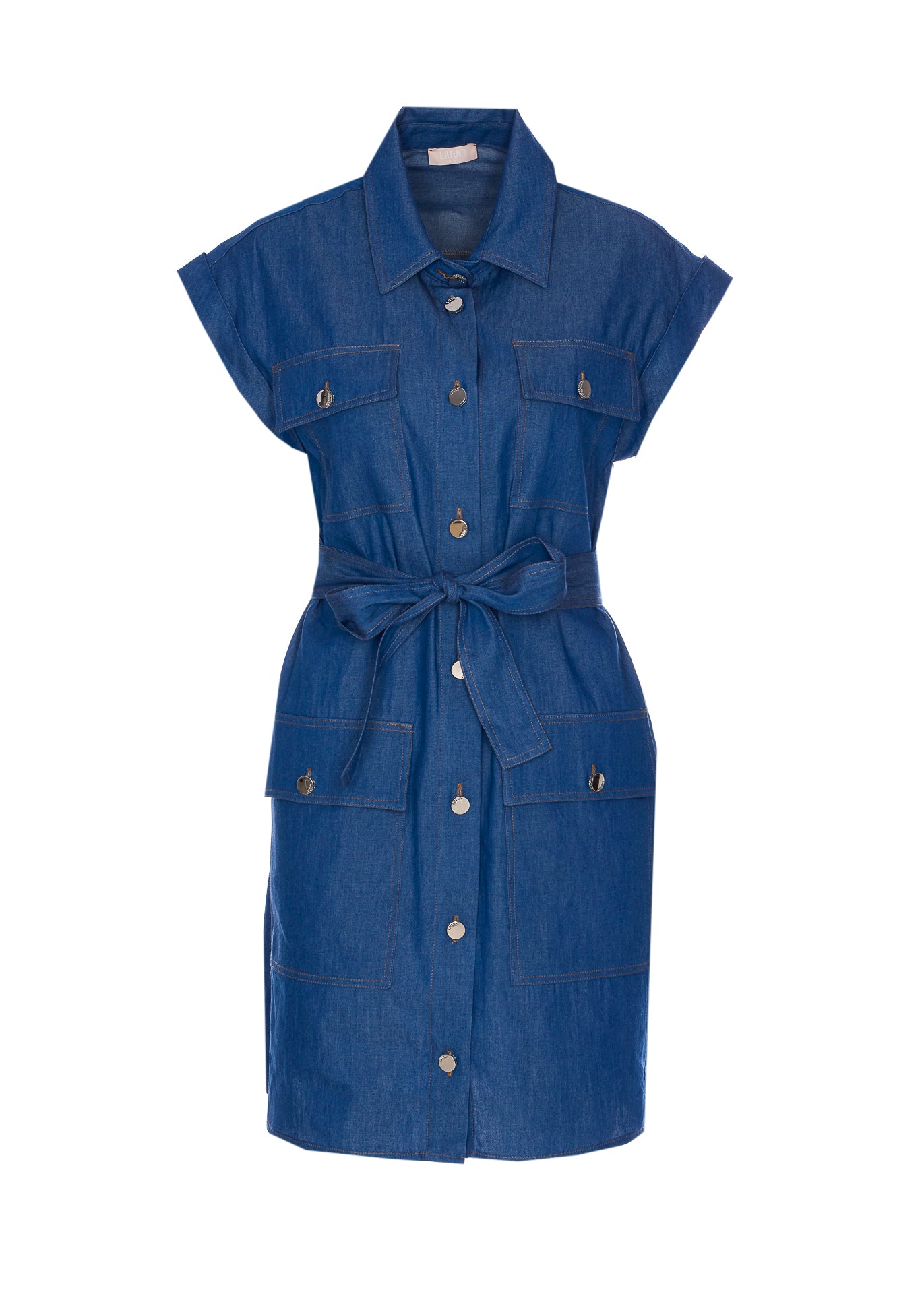 Liu Jo Dresses Blue Cotton