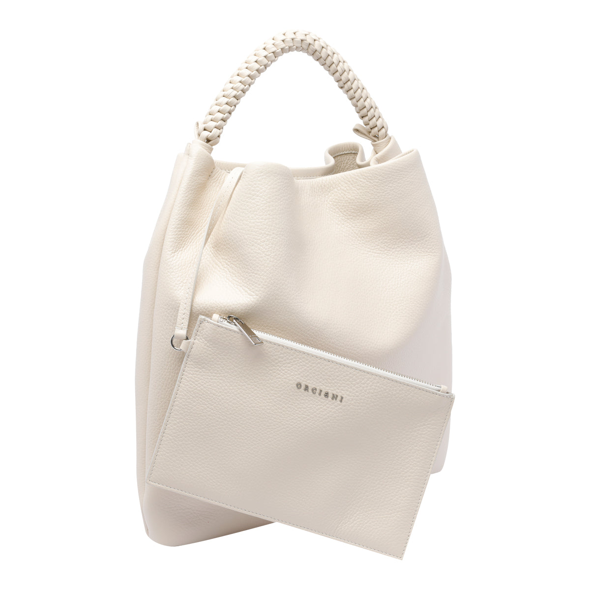 Orciani Bags White Calf Leather