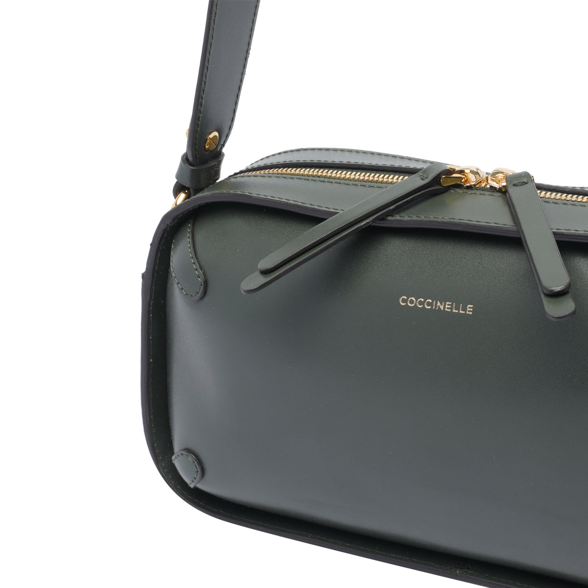 Coccinelle Bags Green Calf Leather