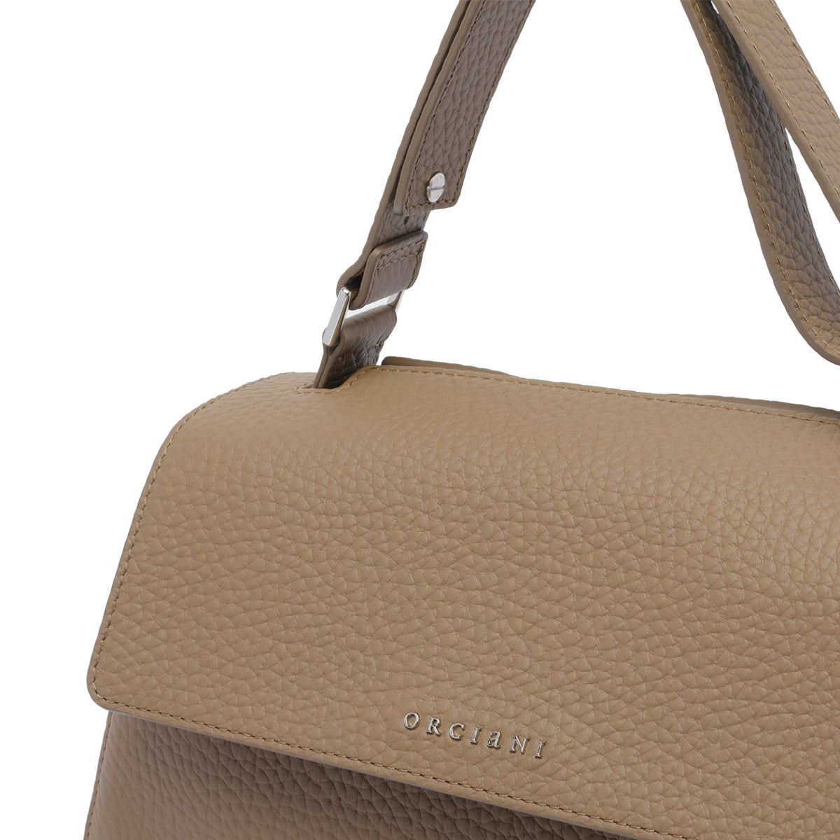 Orciani Bags Beige Calf Leather