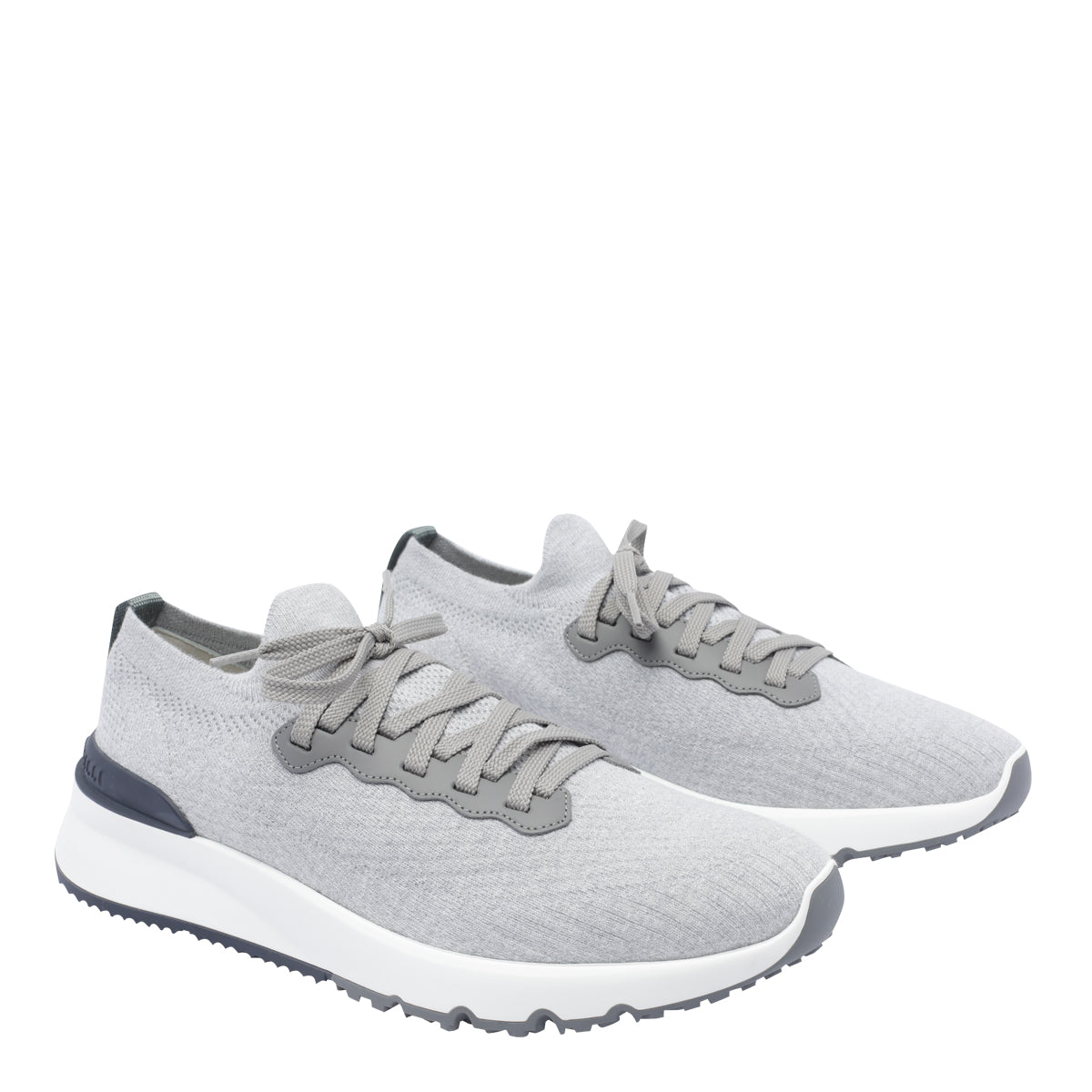 Brunello Cucinelli Sneakers Grey Fabric/rubber Sole