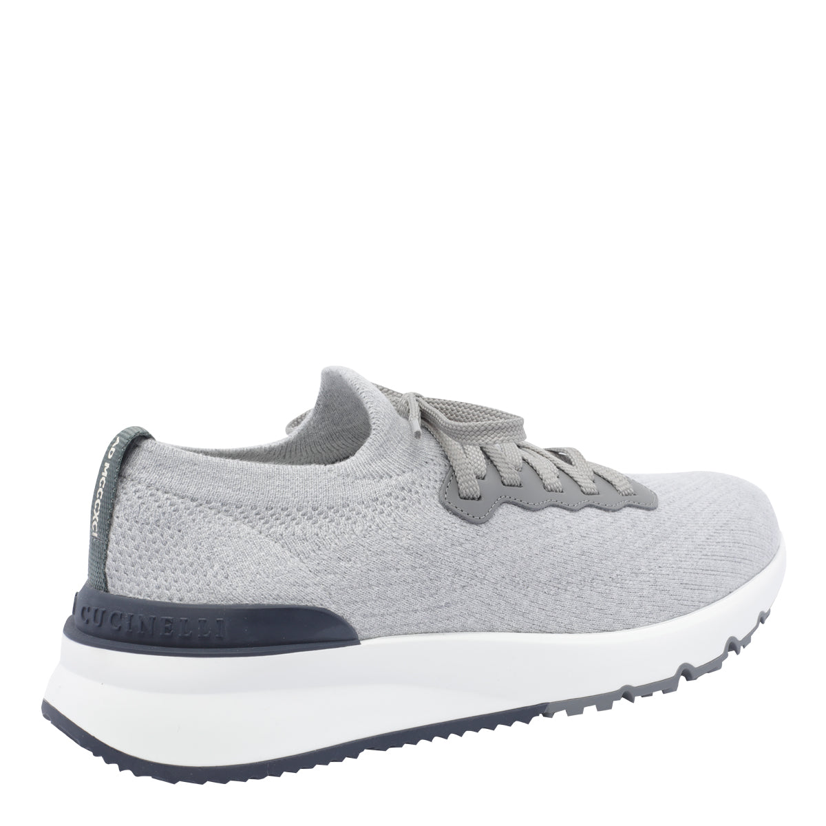 Brunello Cucinelli Sneakers Grey Fabric/rubber Sole