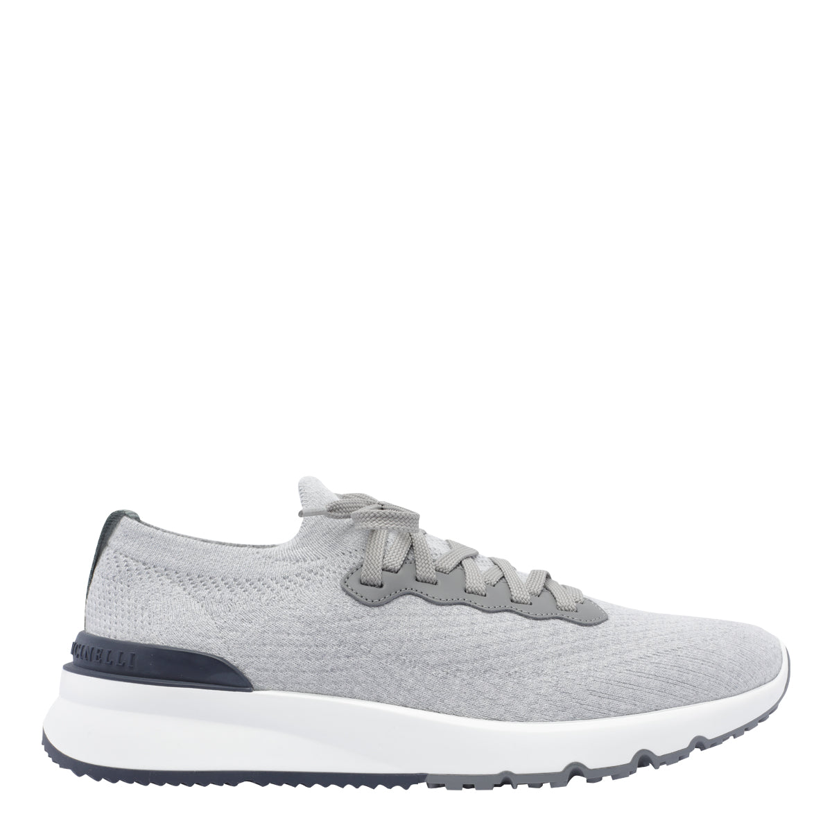 Brunello Cucinelli Sneakers Grey Fabric/rubber Sole