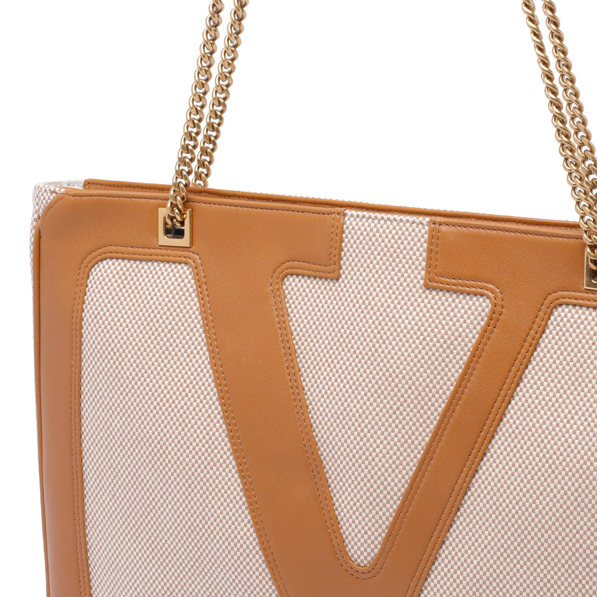 Valentino Garavani Bags Brown Fabric