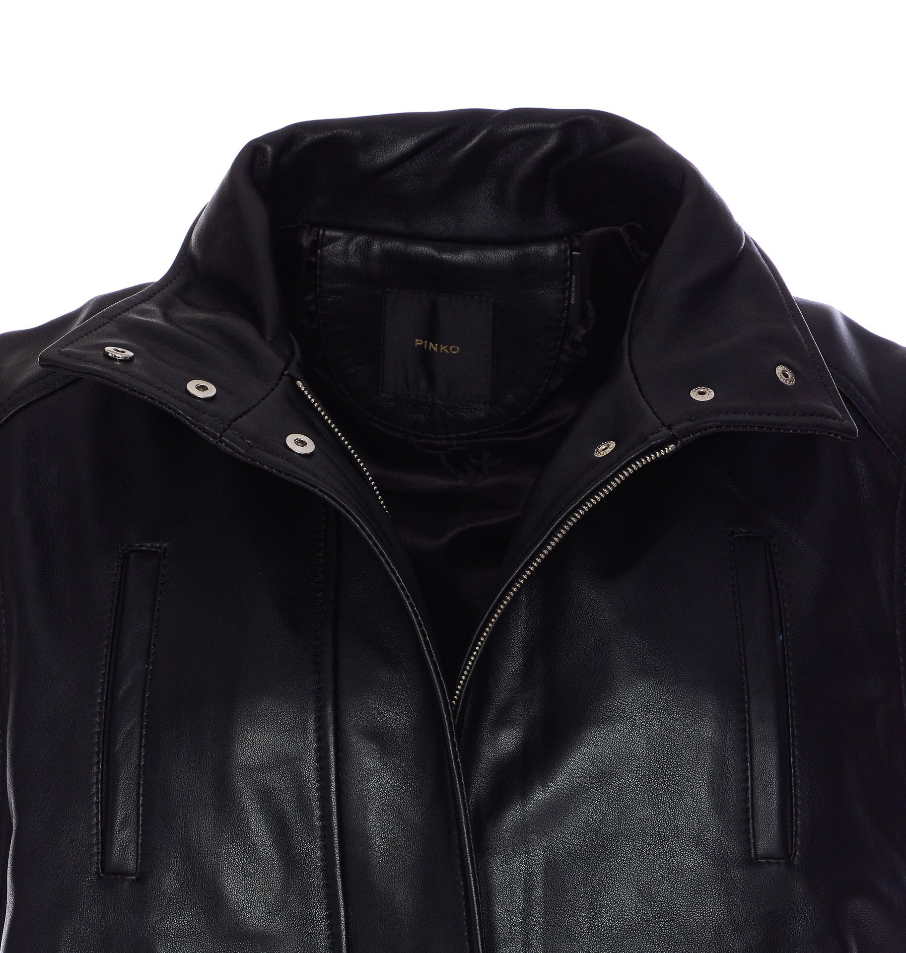 Pinko Jackets Black Sheep Leather