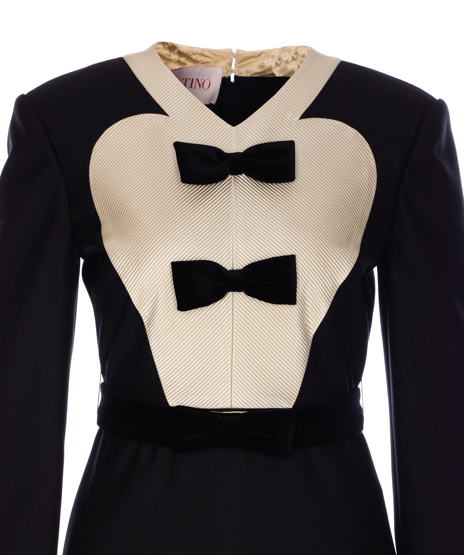 Valentino Garavani Dresses Black Virgin Wool
