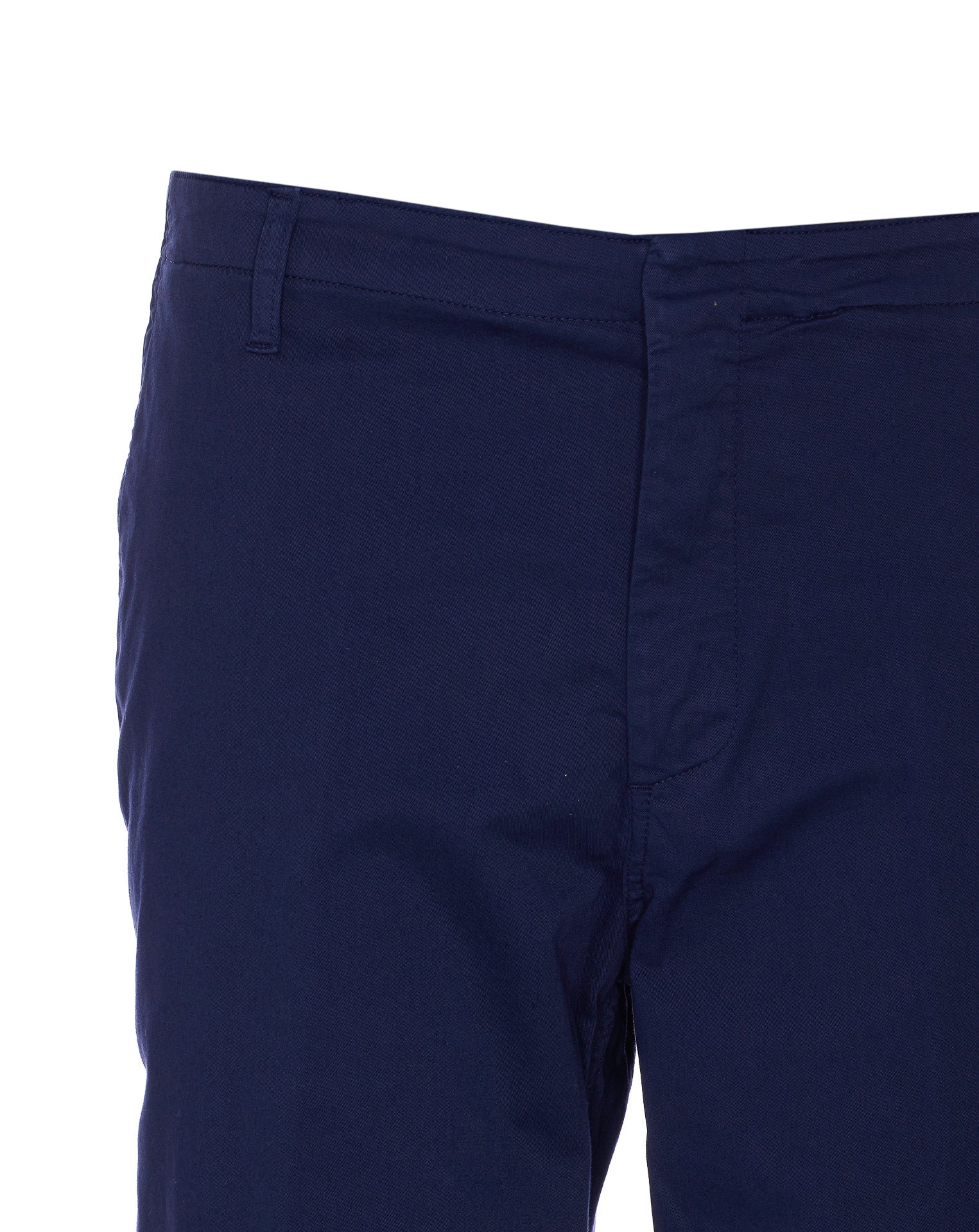 Dondup Trousers Blue Cotton