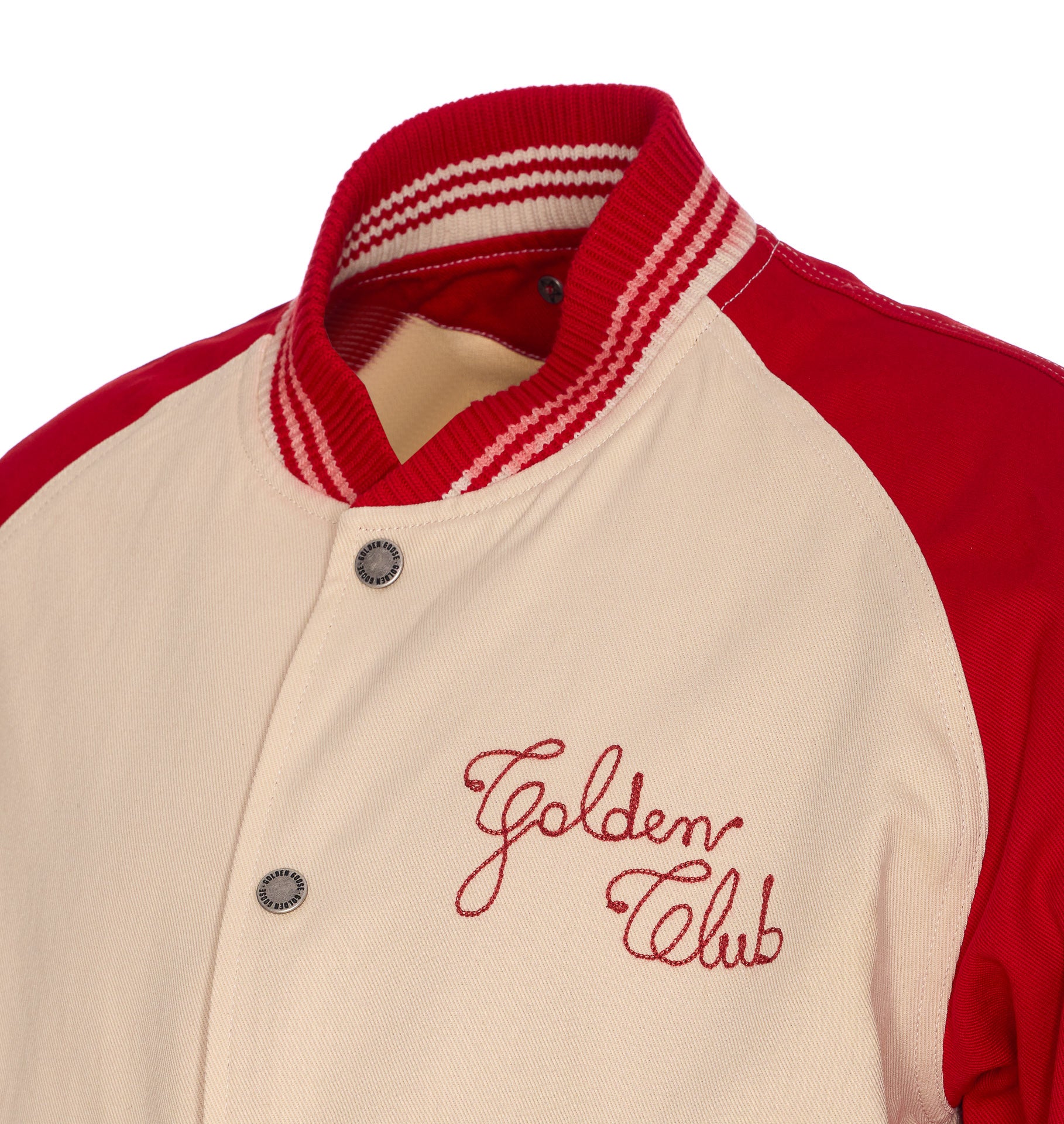 Golden Goose Jackets Red Cotton