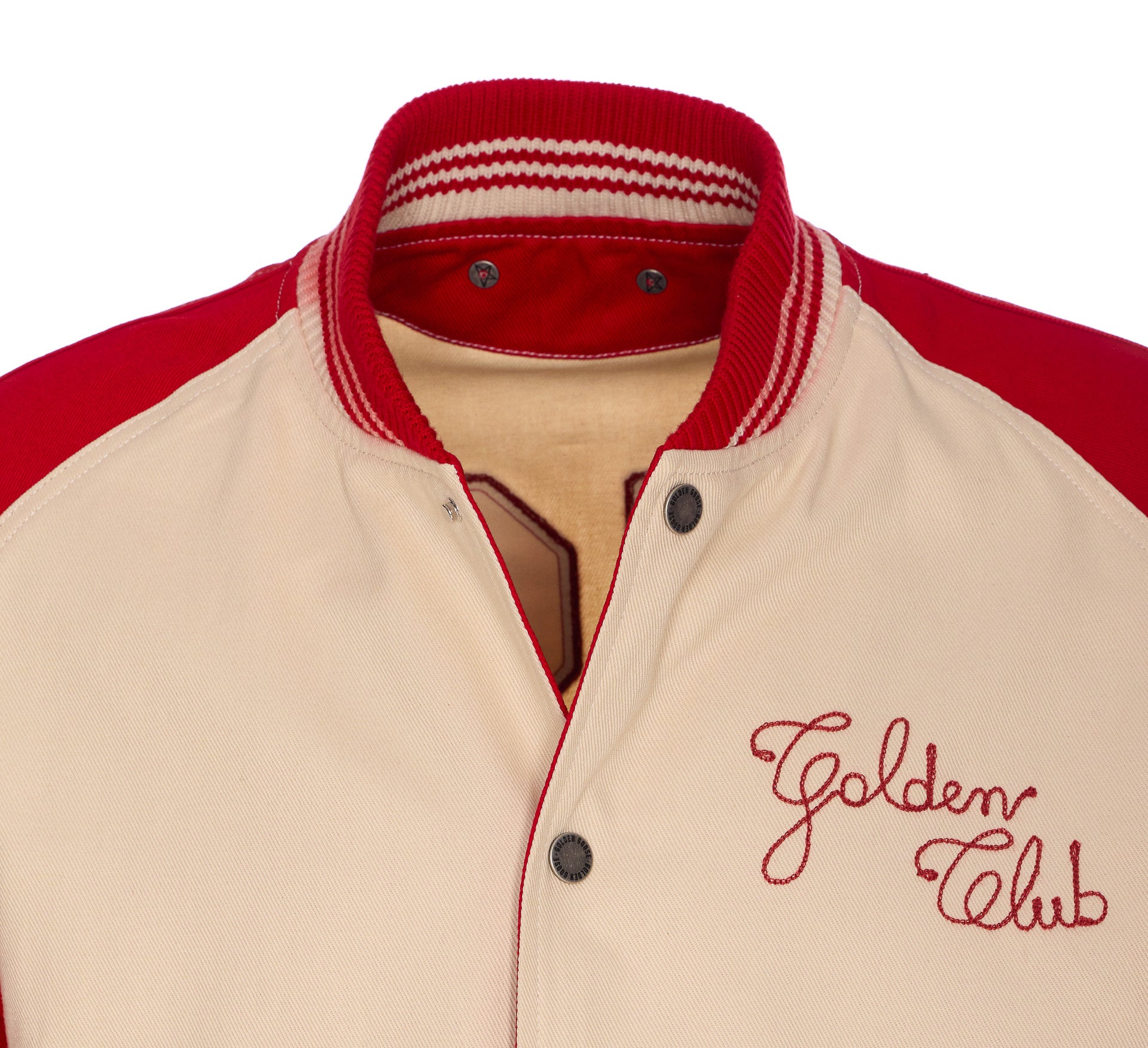 Golden Goose Jackets Red Cotton