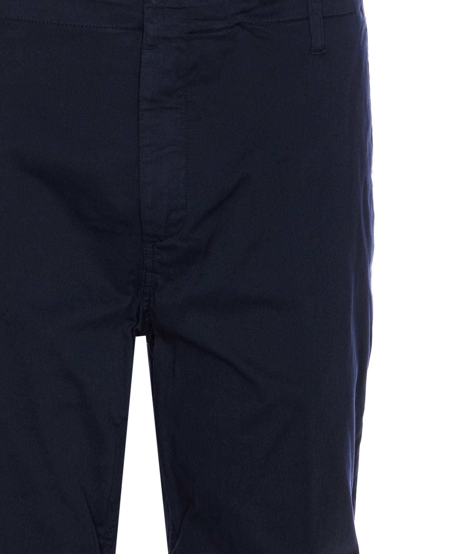 Dondup Trousers Blue Cotton